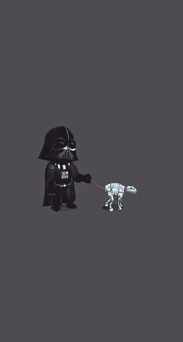 740x1380 Darth Vader Walking AT AT Pet Android Wallpaper Free Download, Phone