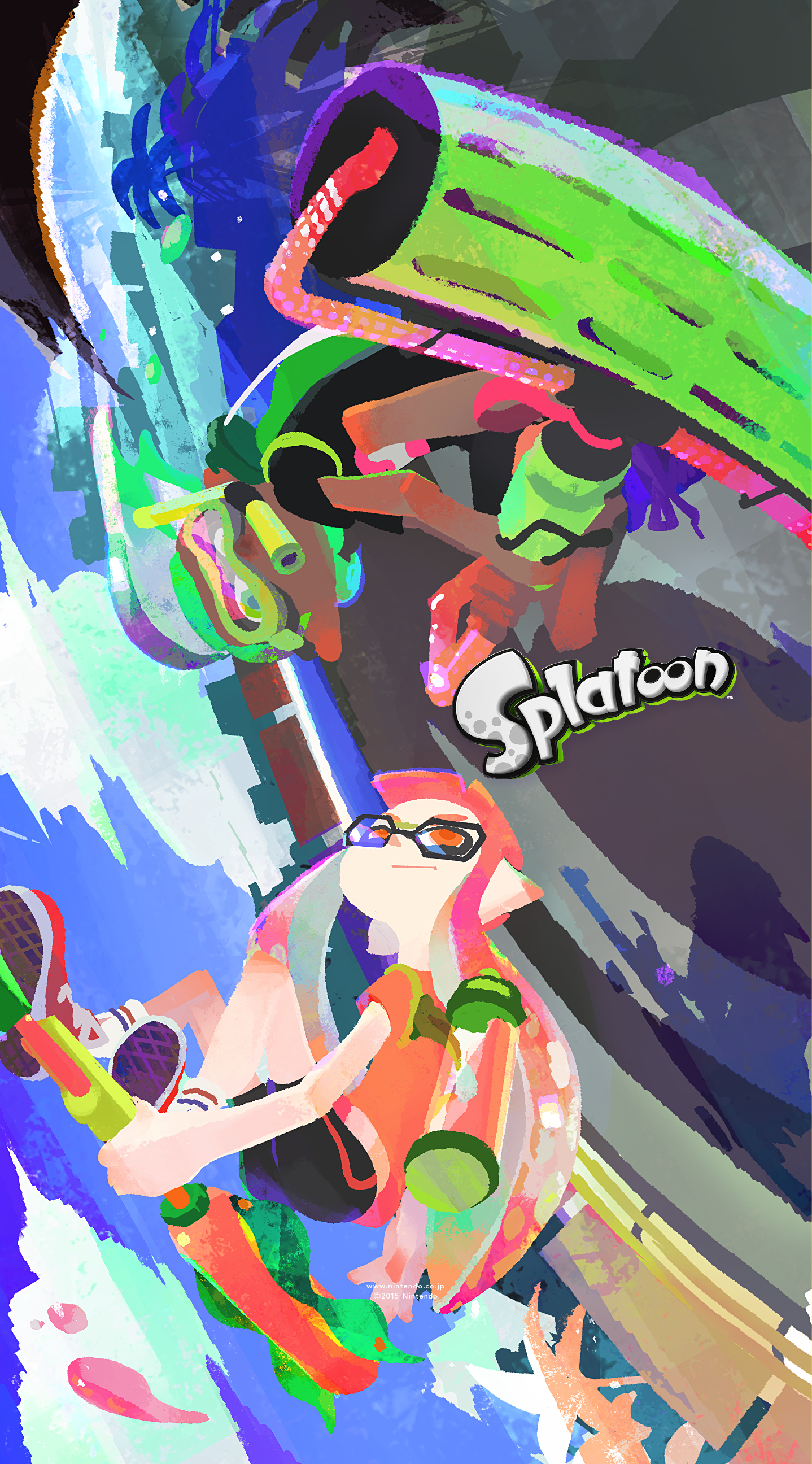 1440x2600 Splatoon Wallpaper. Splatoon Wallpaper, Phone