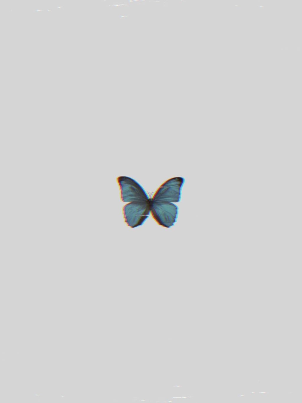 1030x1370 Blue Butterfly Wallpaper, Phone