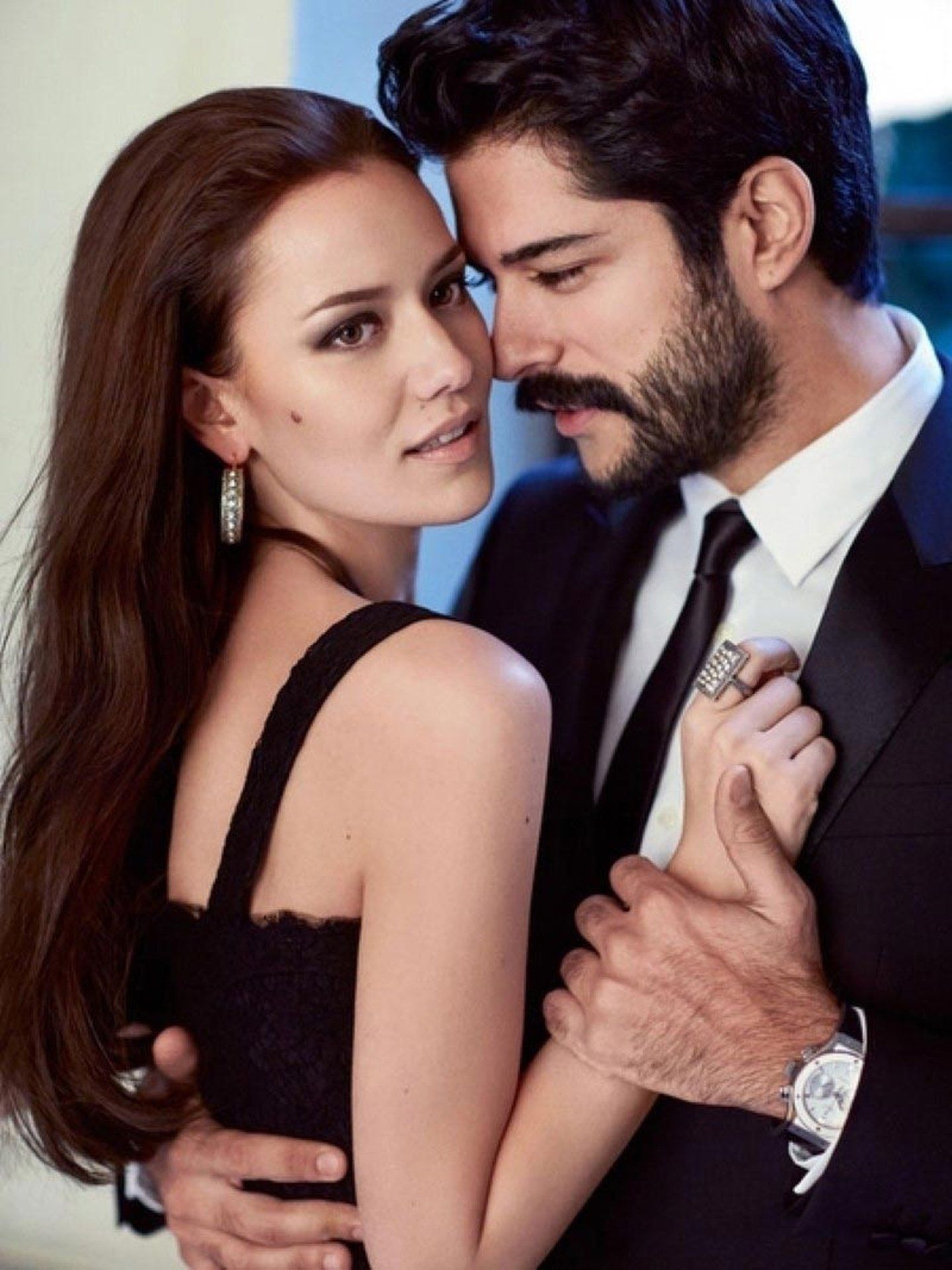 1440x1930 Wallpaper,  px, actor, actress, and, beautiful, Burakozcivit, couple, Fahriyeevcen, handsome, men, Turkish, woman, Phone