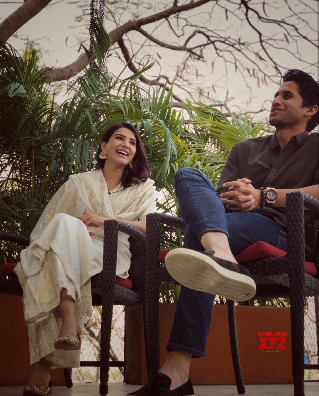 1080x1340 Naga Chaitanya And Samantha Still From Majili Movie Promotion, Phone