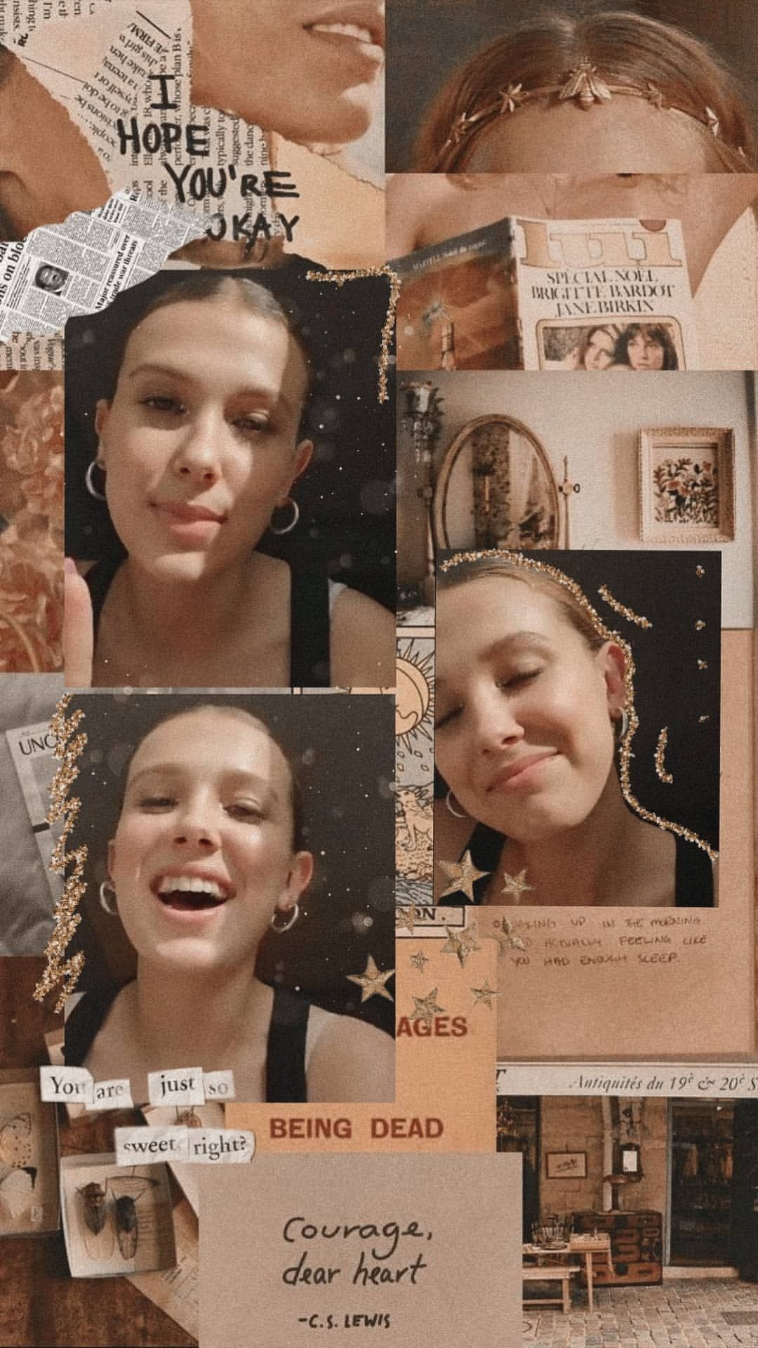 1080x1920 undefined. Bobby brown stranger things, Millie bobby brown, Stranger things aesthetic, Phone