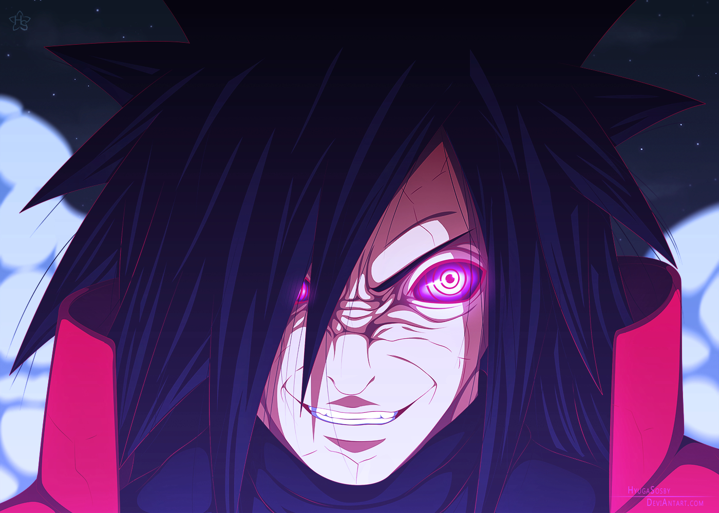 1400x1000 Naruto Shippuuden, Rinnegan, manga, anime, Uchiha Madara Gallery HD Wallpaper, Desktop