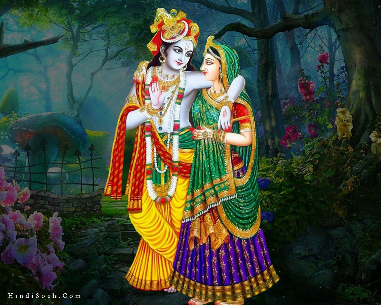 1280x1030 Radha Krishna Romantic Image. Radha Krishna Romantic Wallpaper, Desktop