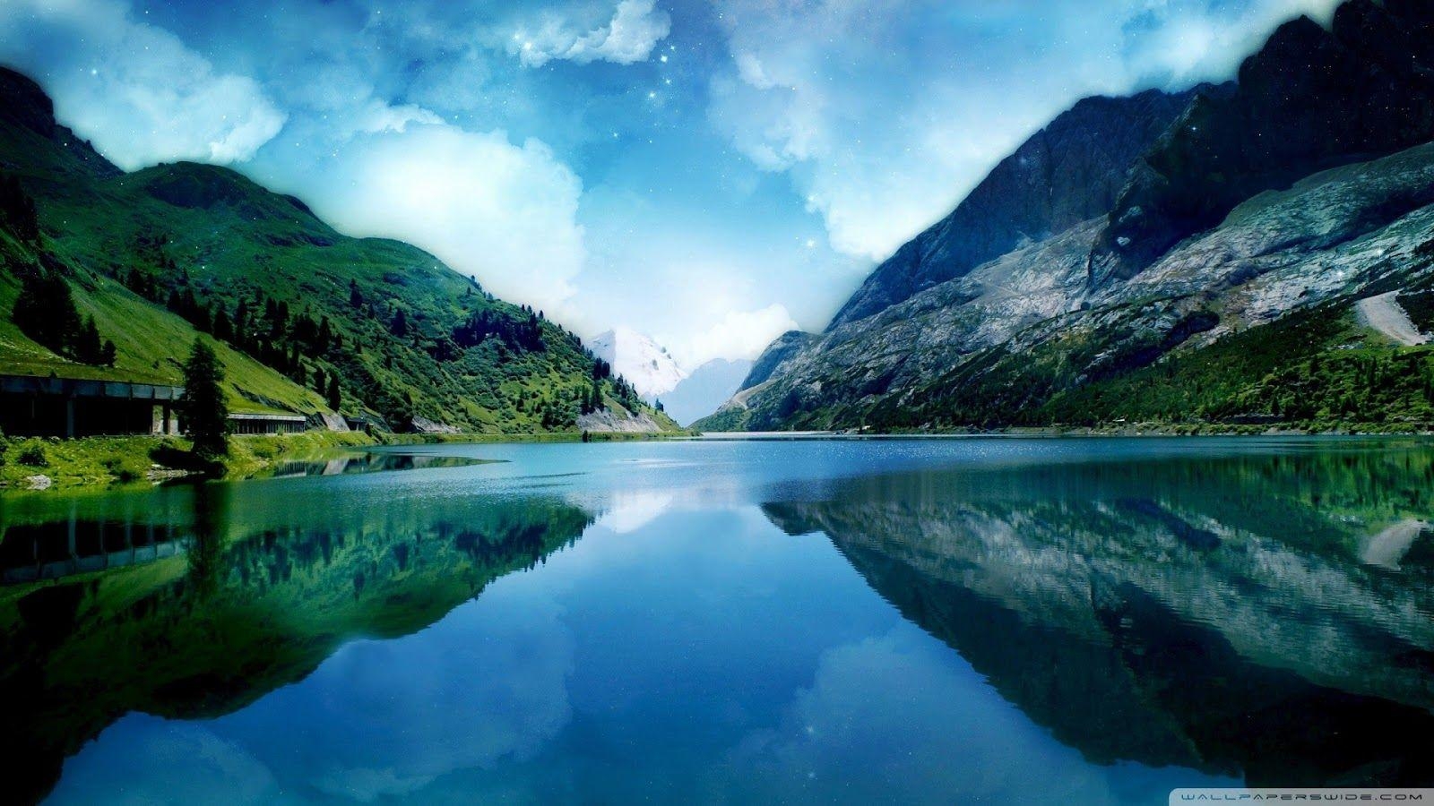 1600x900 World Most Beautiful Lake Wallpaper. Most beautiful places, Desktop