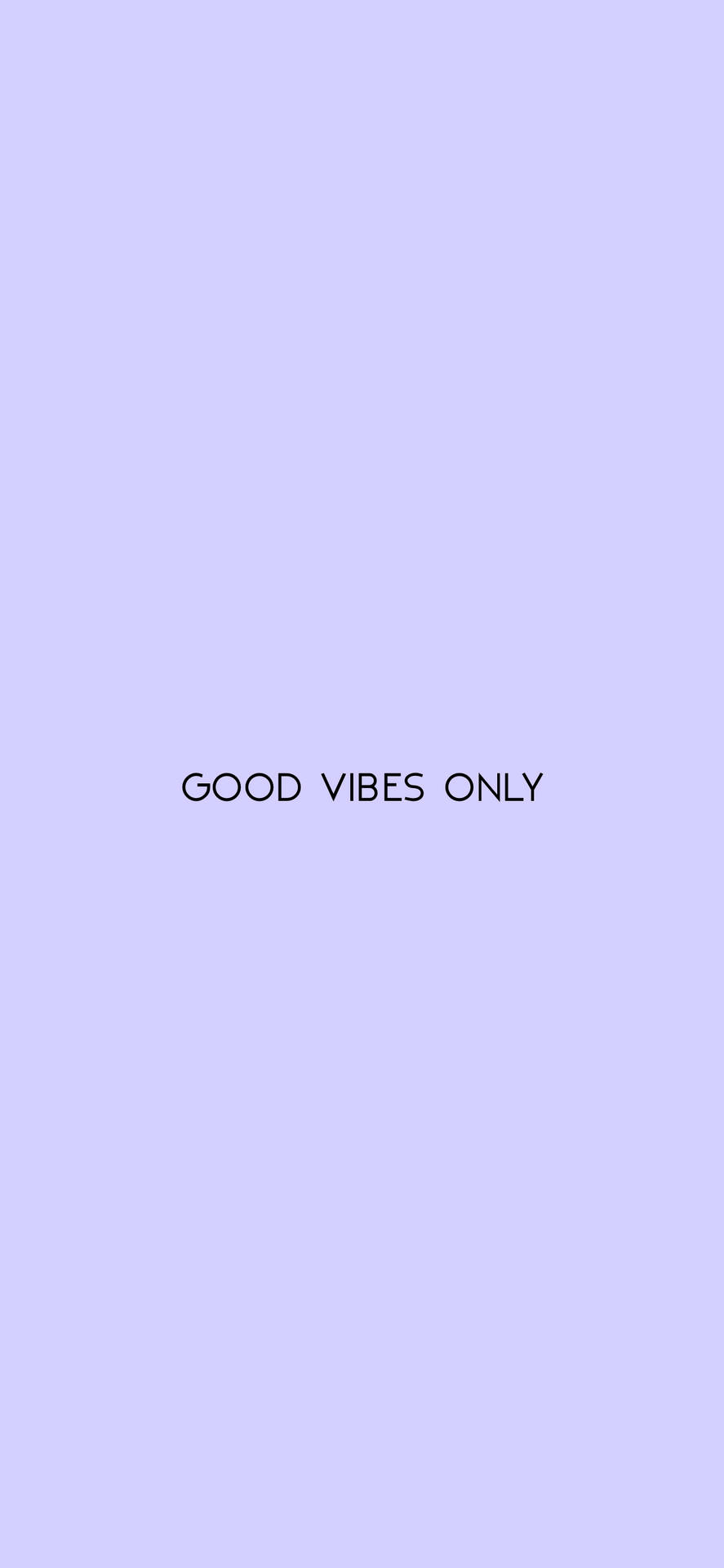 890x1920 Download Purple Pastel Aesthetic Good Vibes Wallpaper, Phone