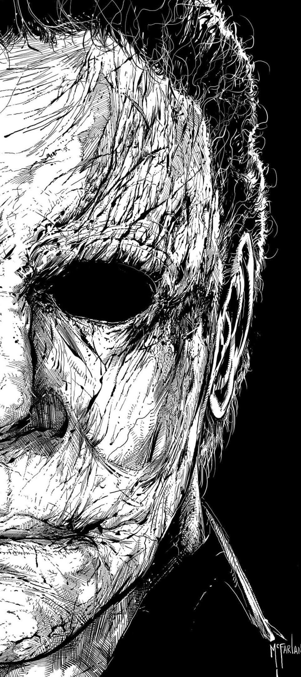 960x2160 Michael Myers Wallpaper, Phone