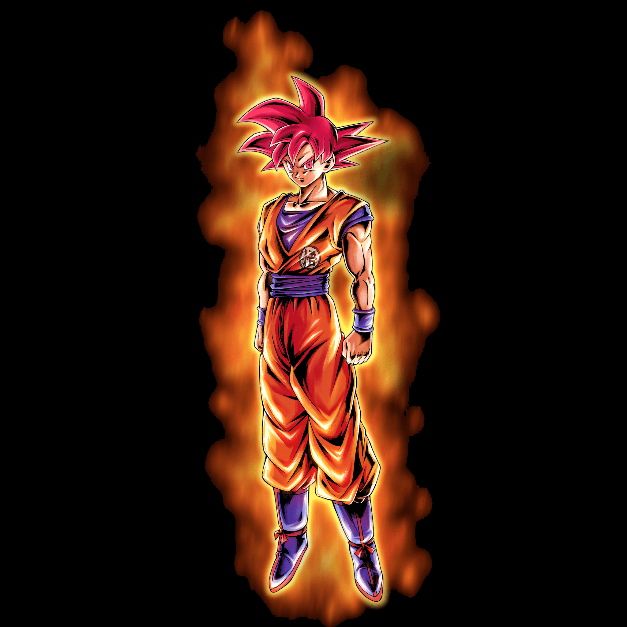 2050x2050 Super Saiyan God Goku Amoled Wallpaper, Phone