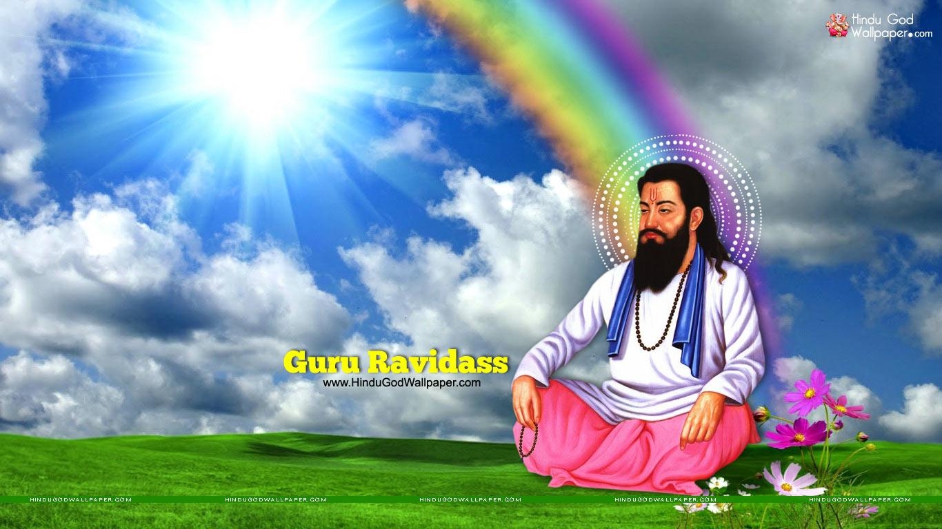 1370x770 Guru Ravidas Jayanti Wallpaper HD Background Free Download, Desktop