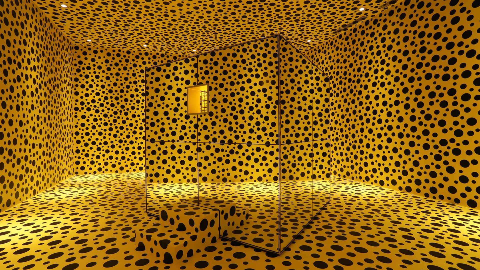 1920x1080 One of Yayoi Kusama's Infinity Rooms Has Taken Up Permanent, Desktop