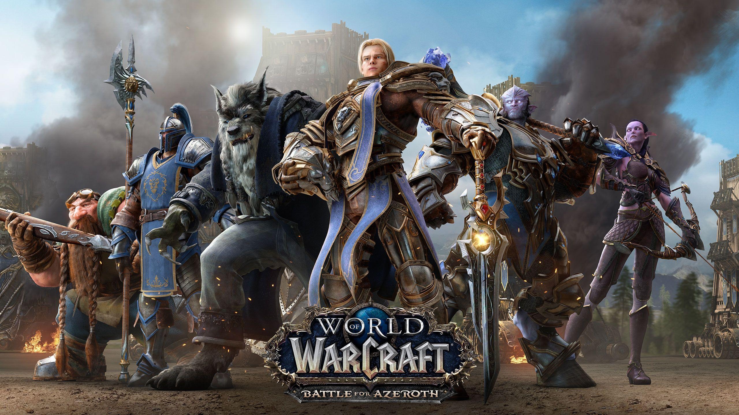 2560x1440 World Of Warcraft The Alliance Wallpaper, Desktop