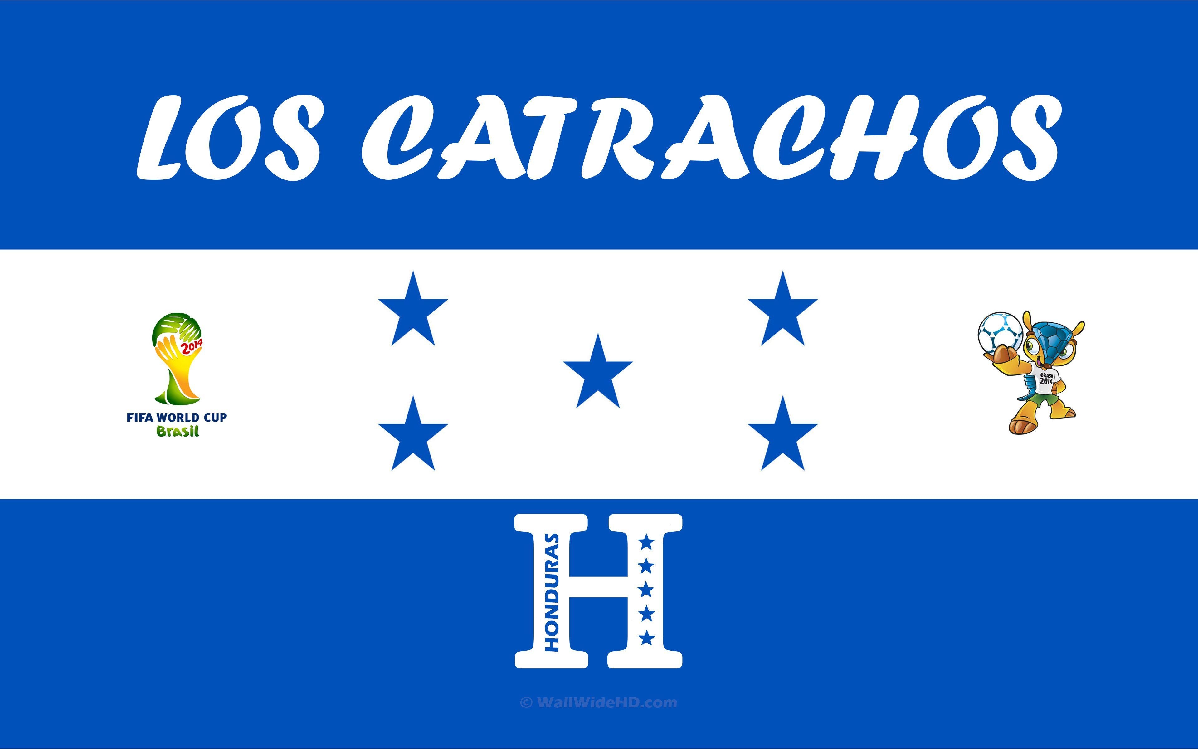 3840x2400 Los Catrachos 2014 Honduras Football Crest Logo World Cup, Desktop