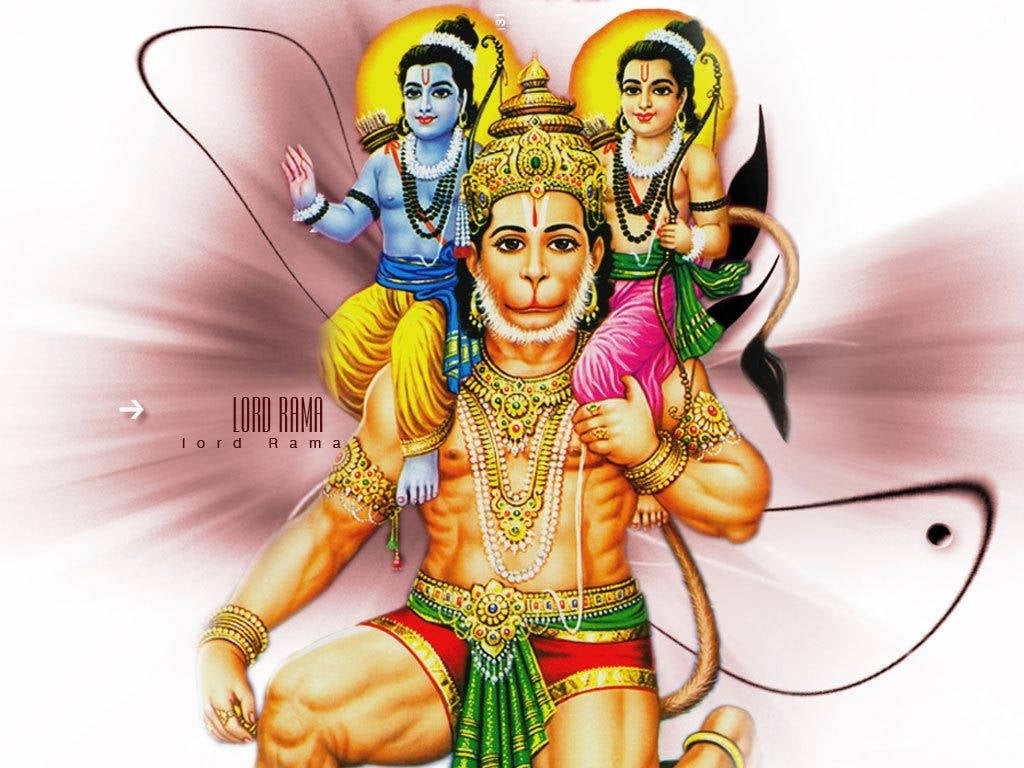 1030x770 Jai Hanuman And Shiva Wallpaper, Desktop