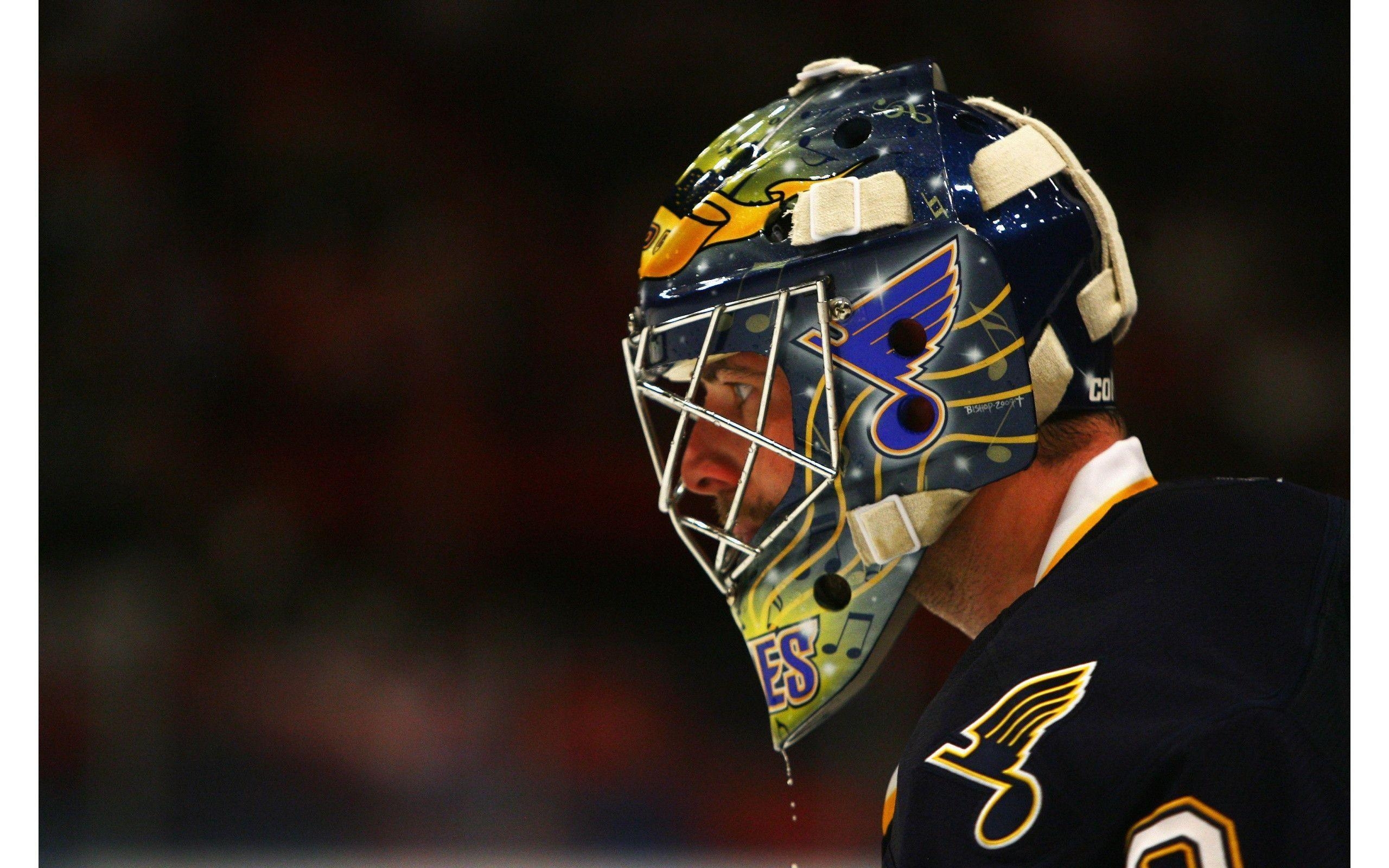 2560x1600 St. Louis Blues: Goalkeeper / Hockey / Desktop HD, iPhone, Desktop