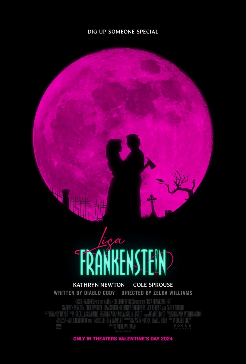 800x1190 Teaser Poster for LISA FRANKENSTEIN, Phone