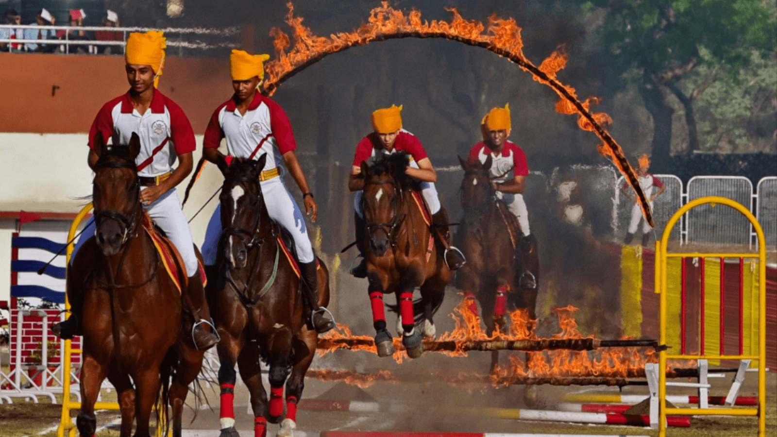 1600x900 NDA convocation ceremony: Cadets display combat skills and sky manoeuvres in Pune, Desktop