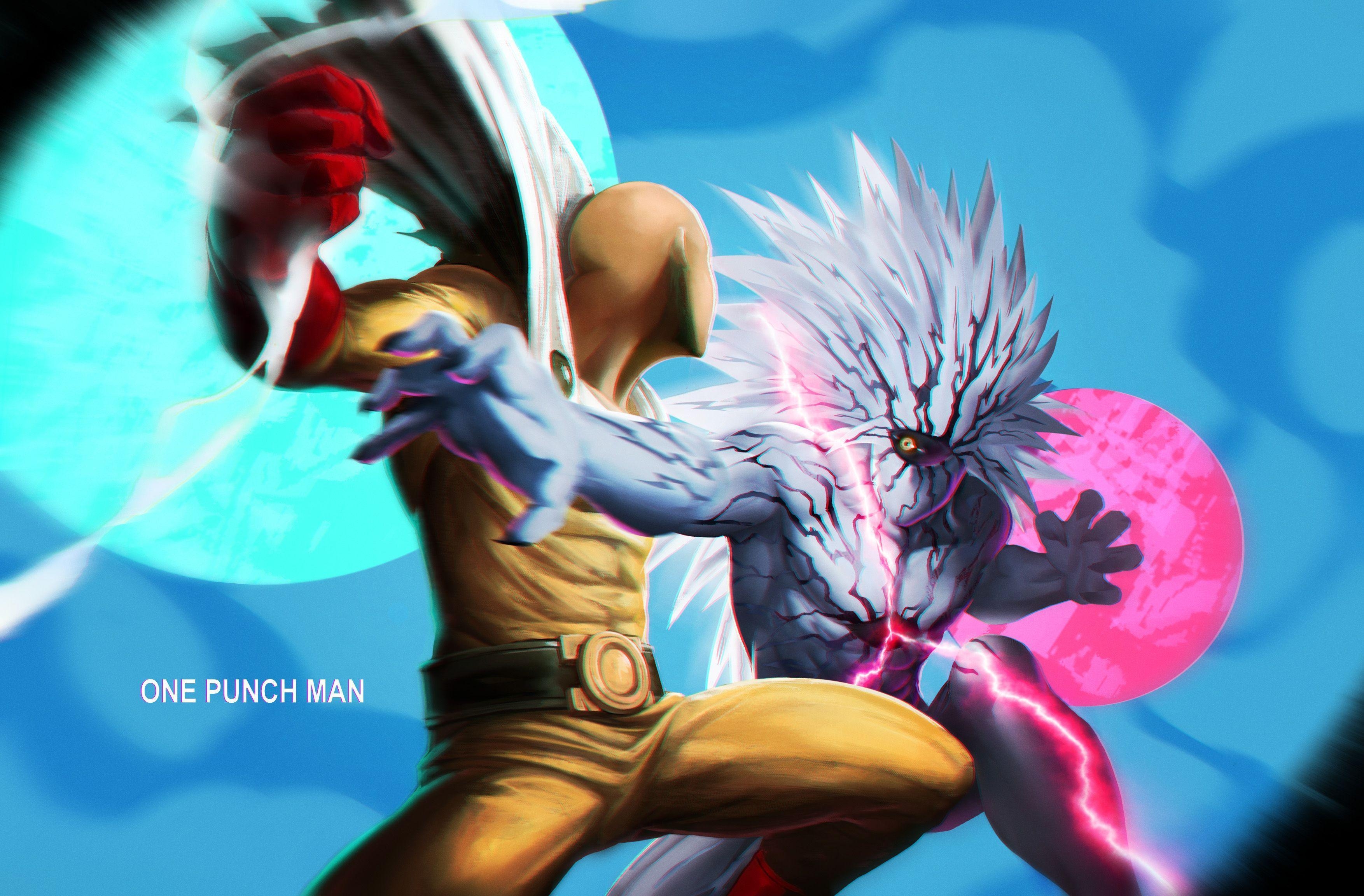 3510x2310 Saitama (One Punch Man) HD Wallpaper. Background, Desktop