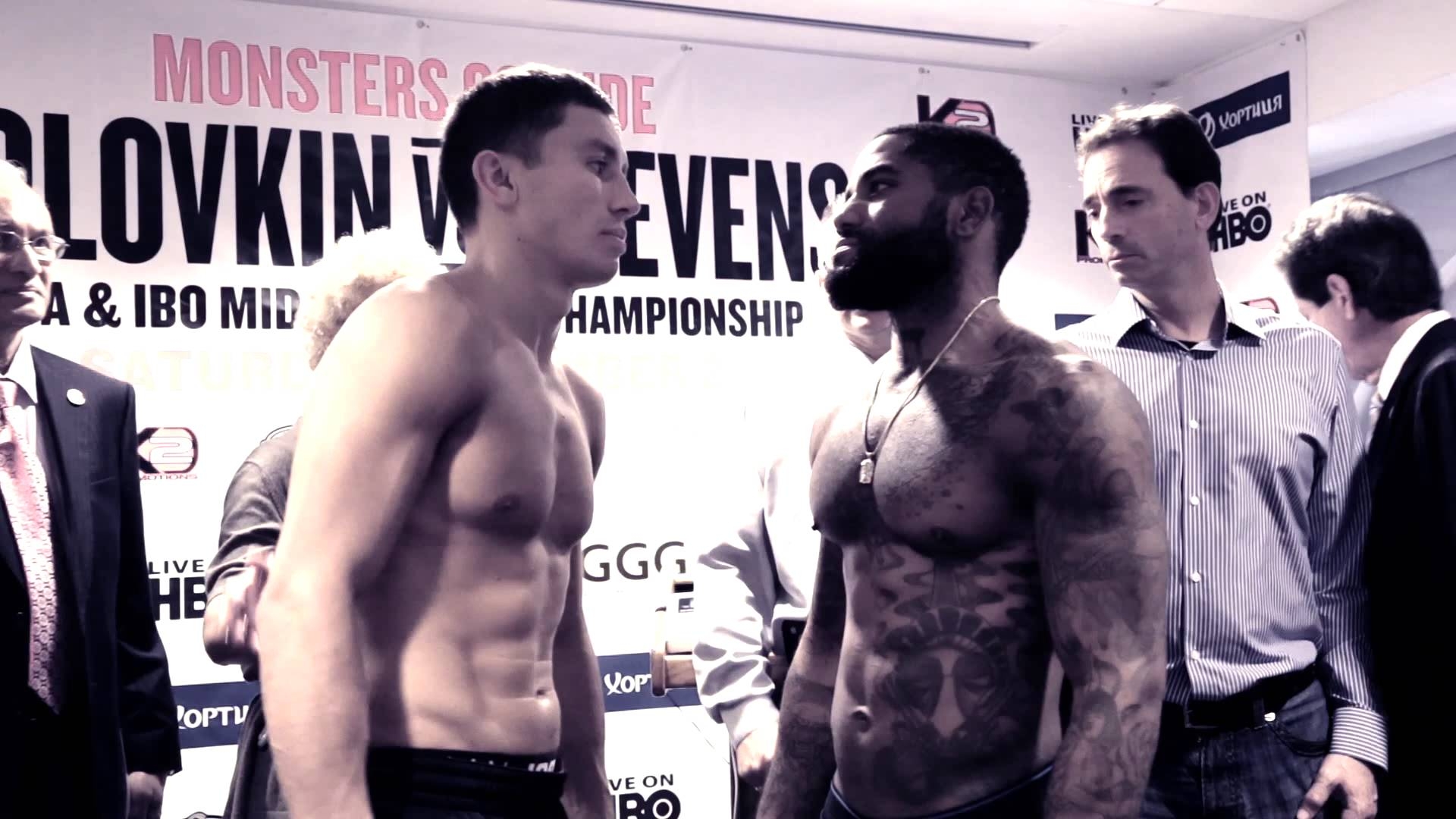 1920x1080 Gennady GGG Golovkin WeighIn with Curtis Stevens, Desktop