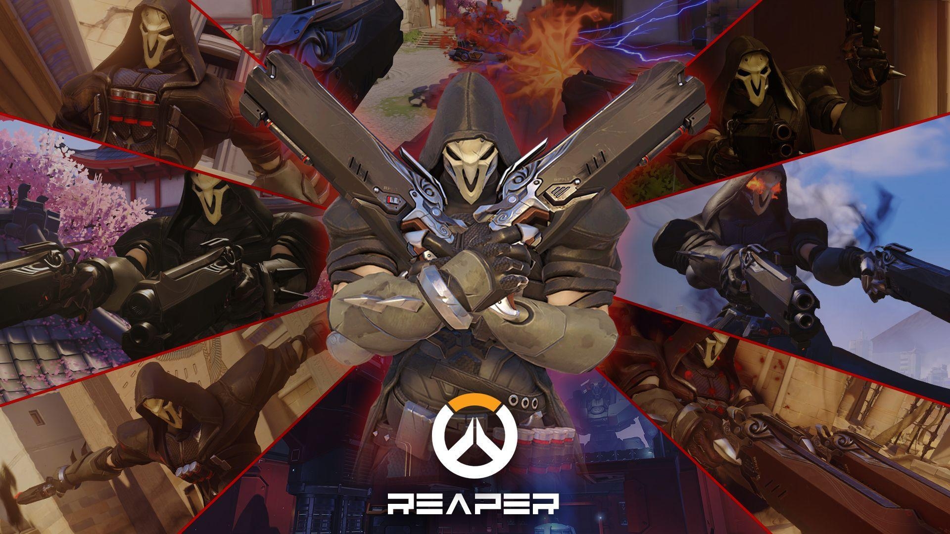 1920x1080 Video Game Overwatch Reaper (Overwatch) Wallpaper. Overwatch, Desktop