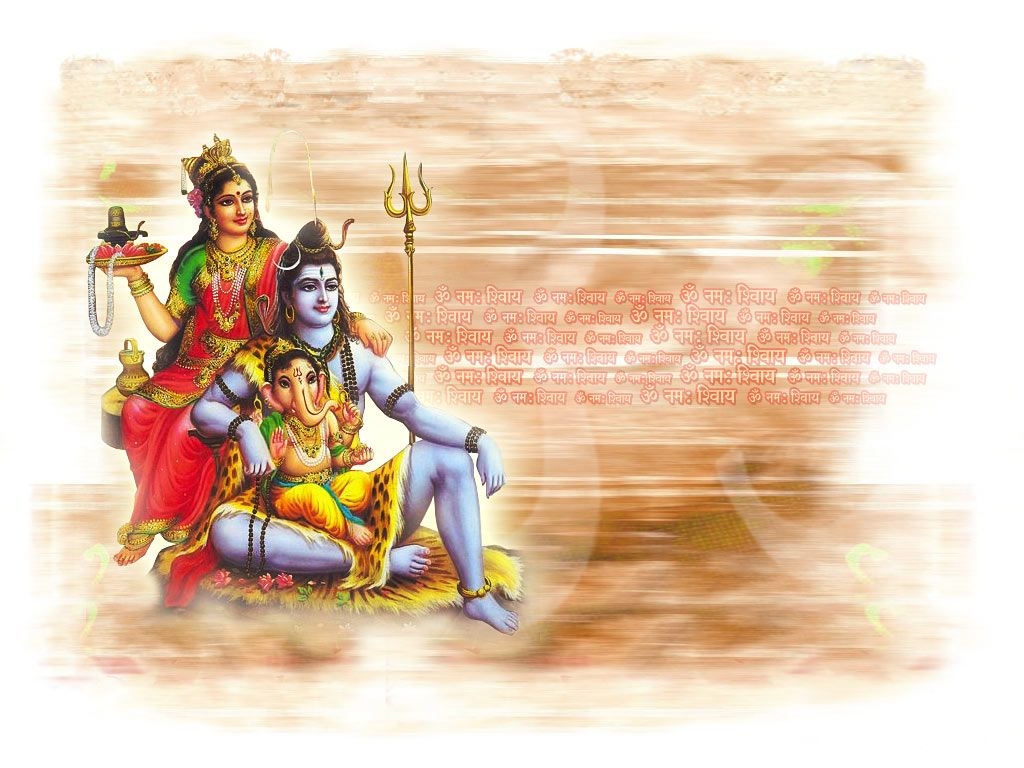 1030x770 Hd Image Of Lord Shiva And Parvathi, Desktop