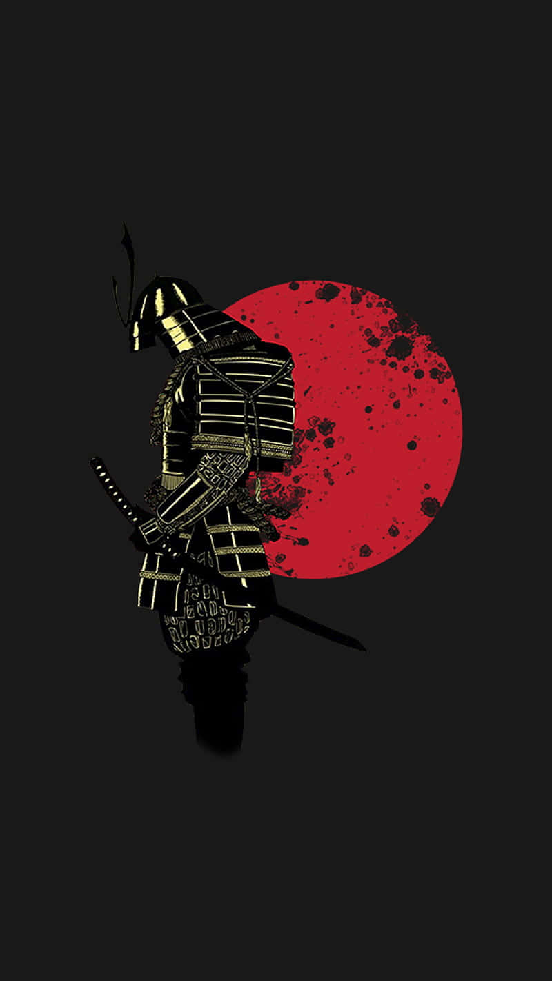 800x1430 Download Bushido Samurai Warrior in Action Wallpaper, Phone