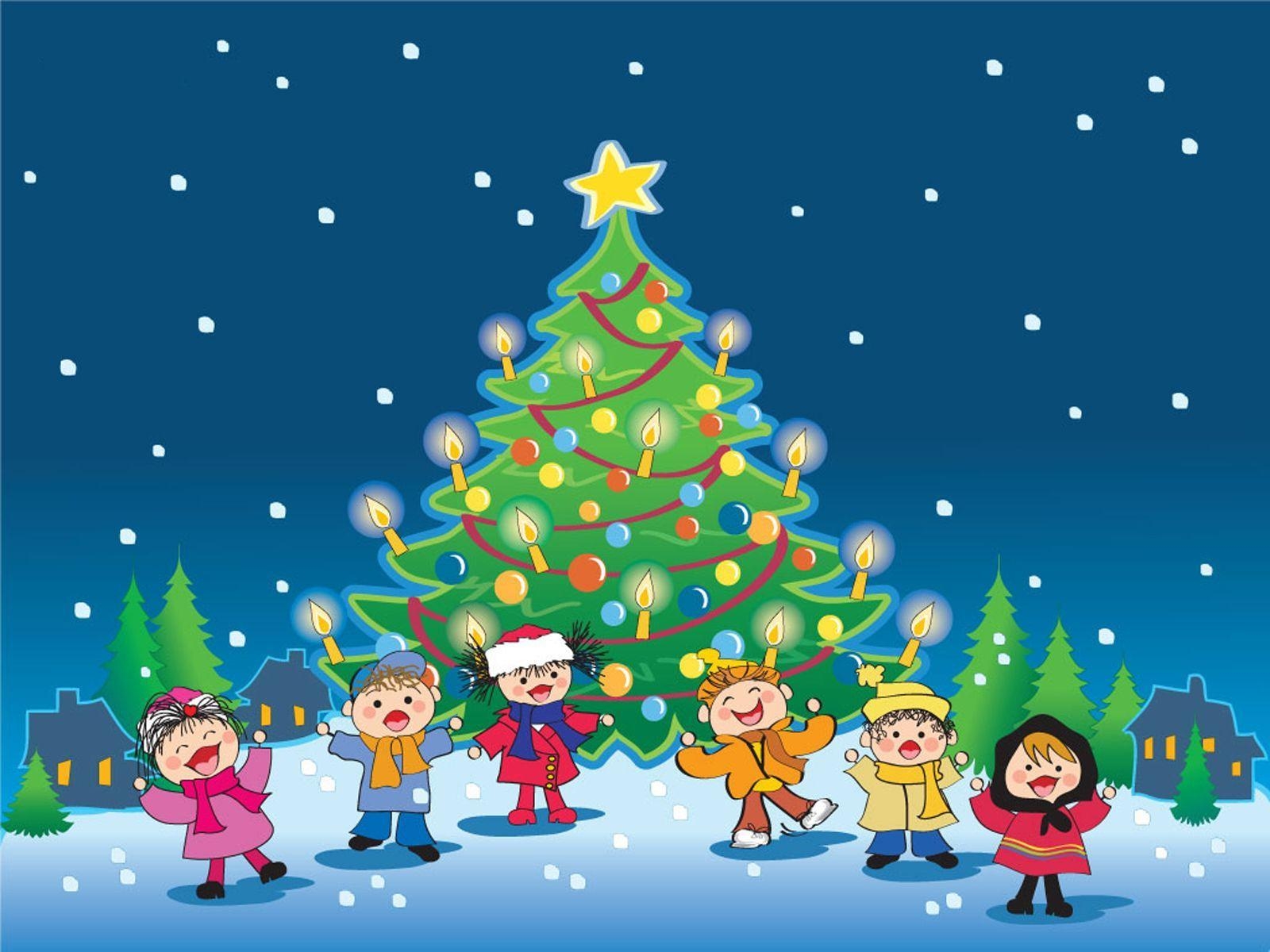 1600x1200 Kids Christmas Wallpaper, Desktop