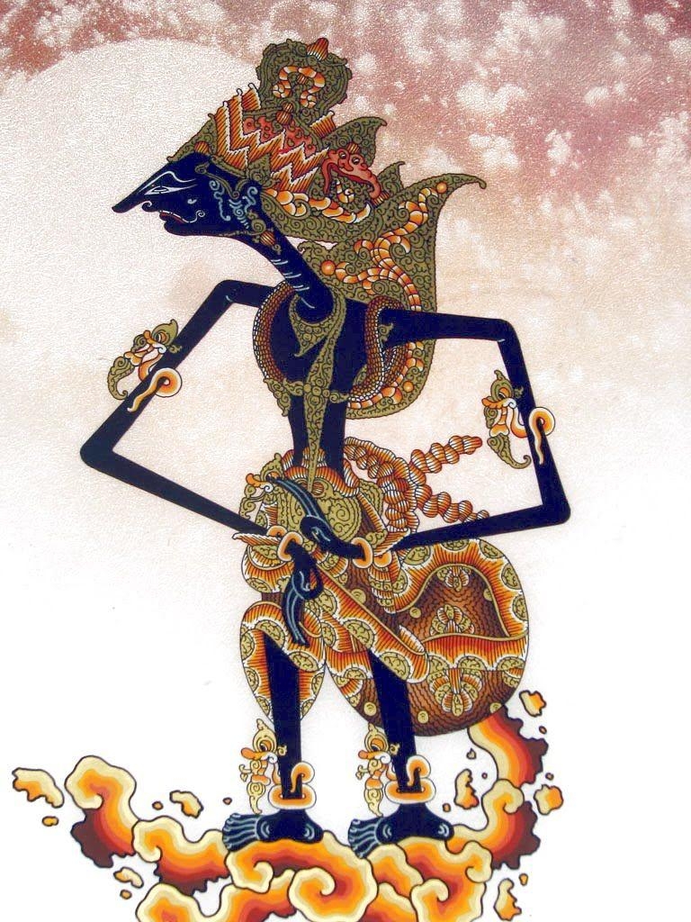 770x1030 lukisan wayang krisna (kresna) cirebon \Cirebon Site\. Image, Phone