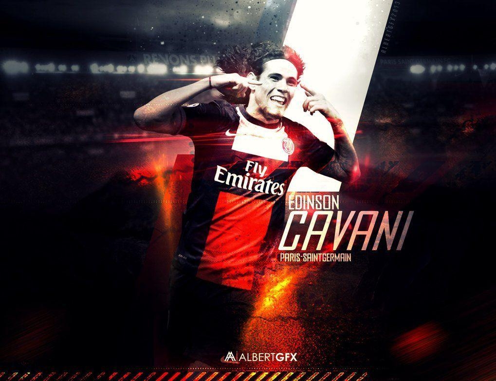 1020x790 Edinson Cavani (PSG) by #AlbertGFX #football #wallpaper. Edinson, Desktop