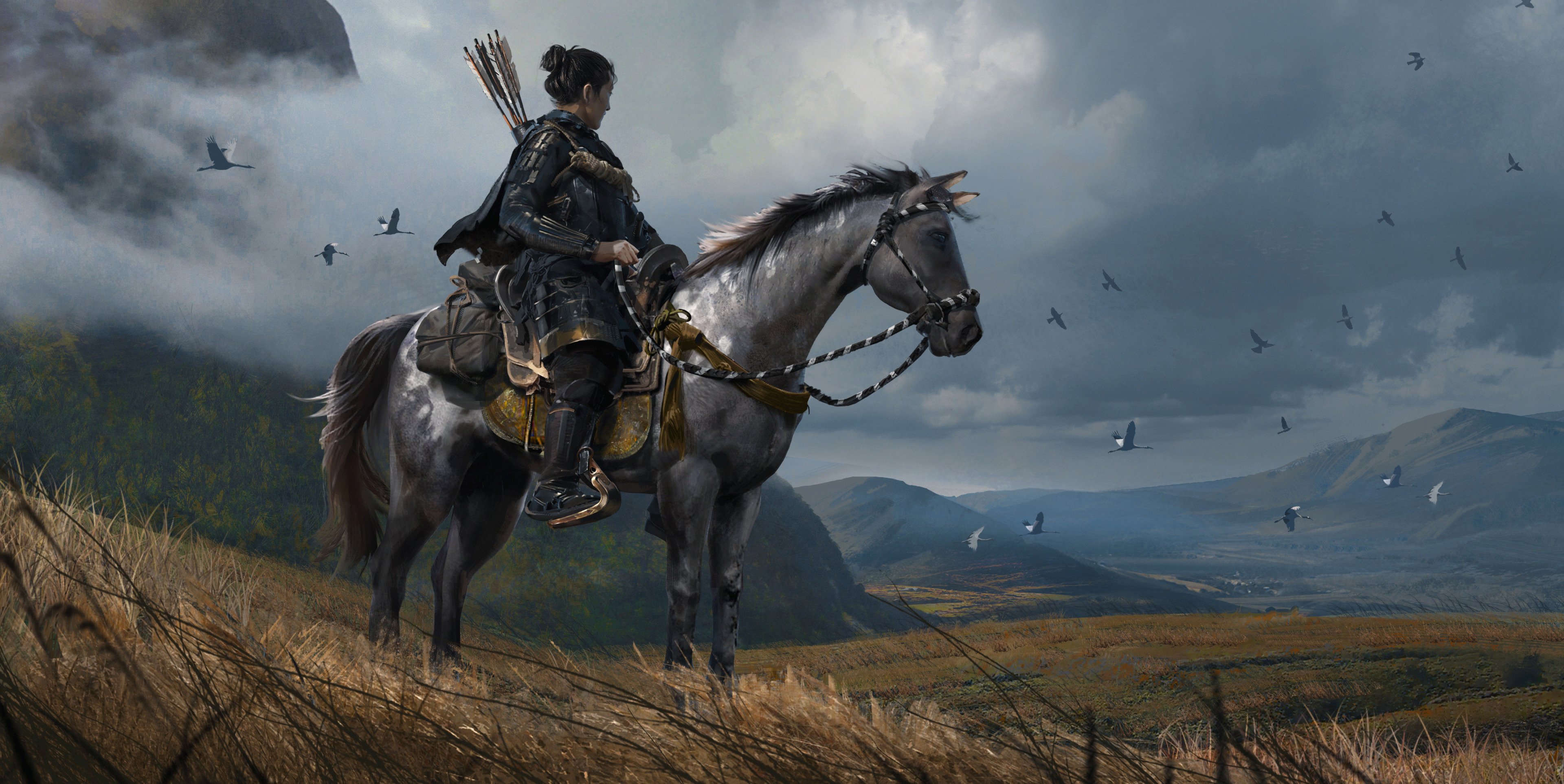 3840x1930 Ghost of Tsushima HD Wallpaper and Background, Desktop