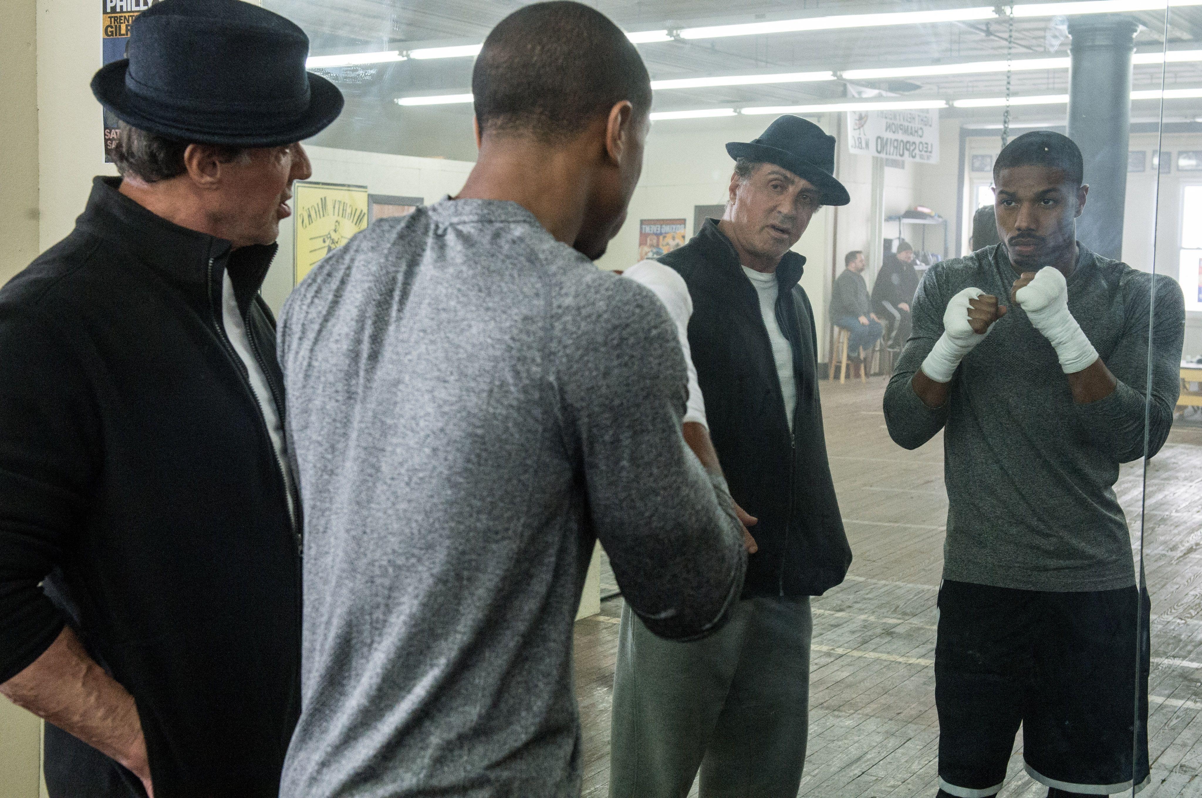 4100x2720 Creed Image feature Michael B. Jordan in Training, Desktop