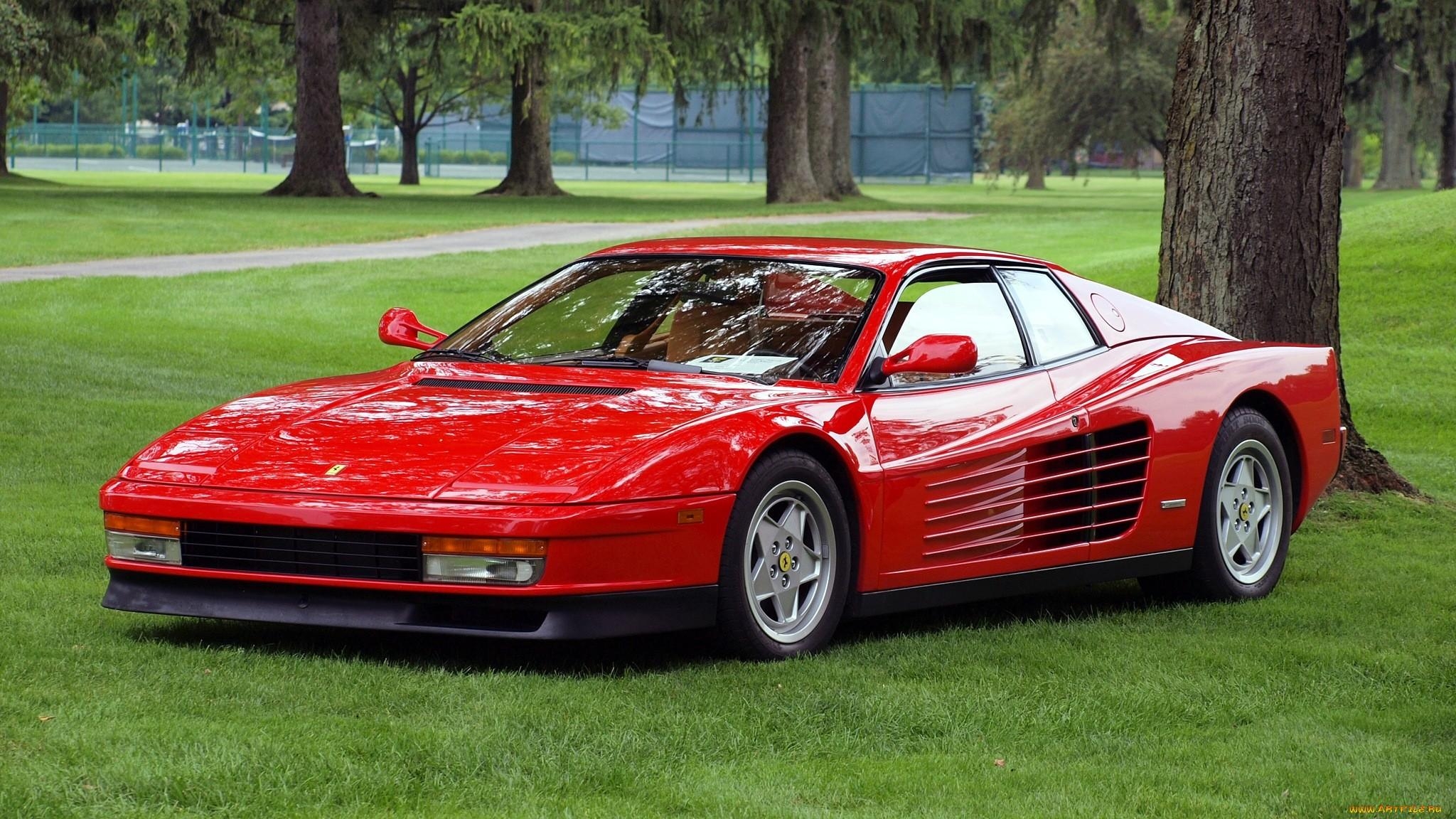 2050x1160 Ferrari Testarossa, Desktop