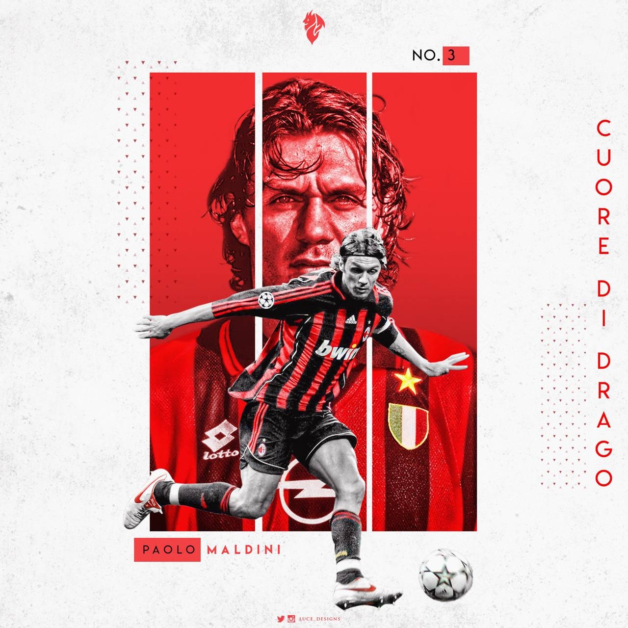 1280x1280 Paolo Maldini Wallpaper, Phone