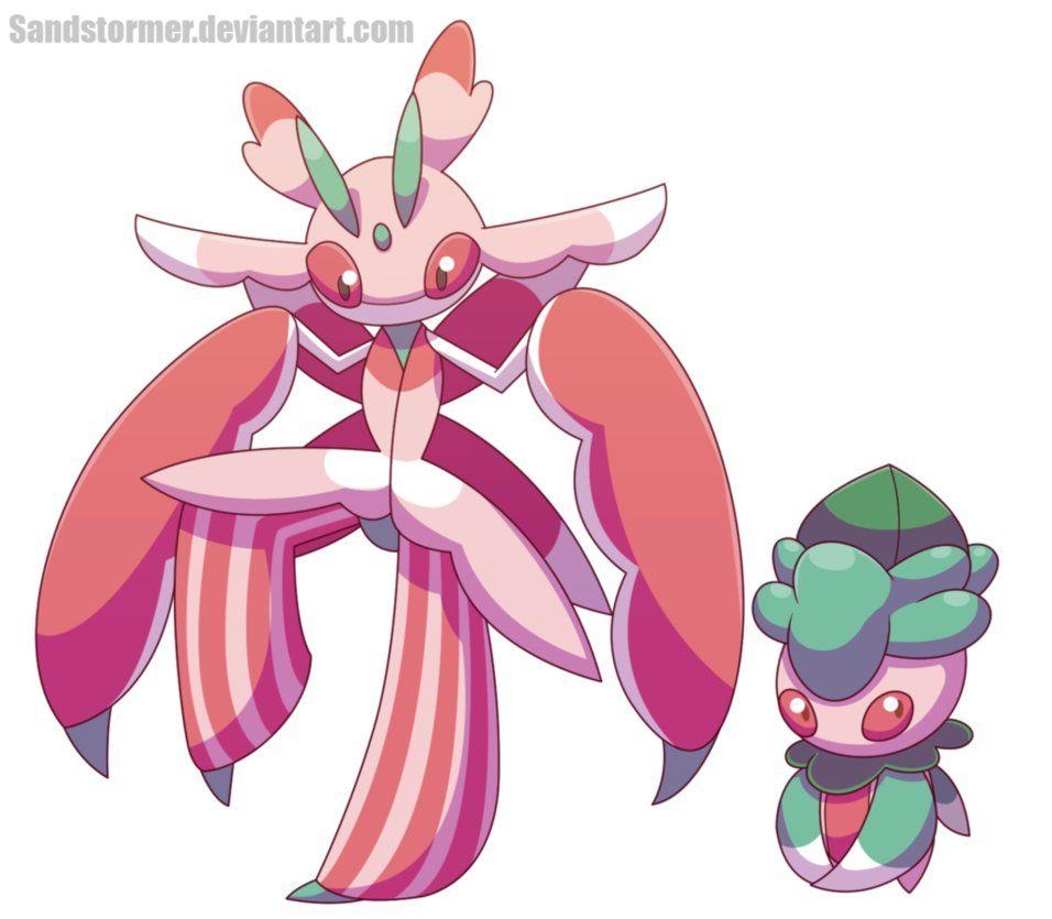 960x840 Fomantis and Lurantis by Sandstormer. POKEMON. All, Desktop