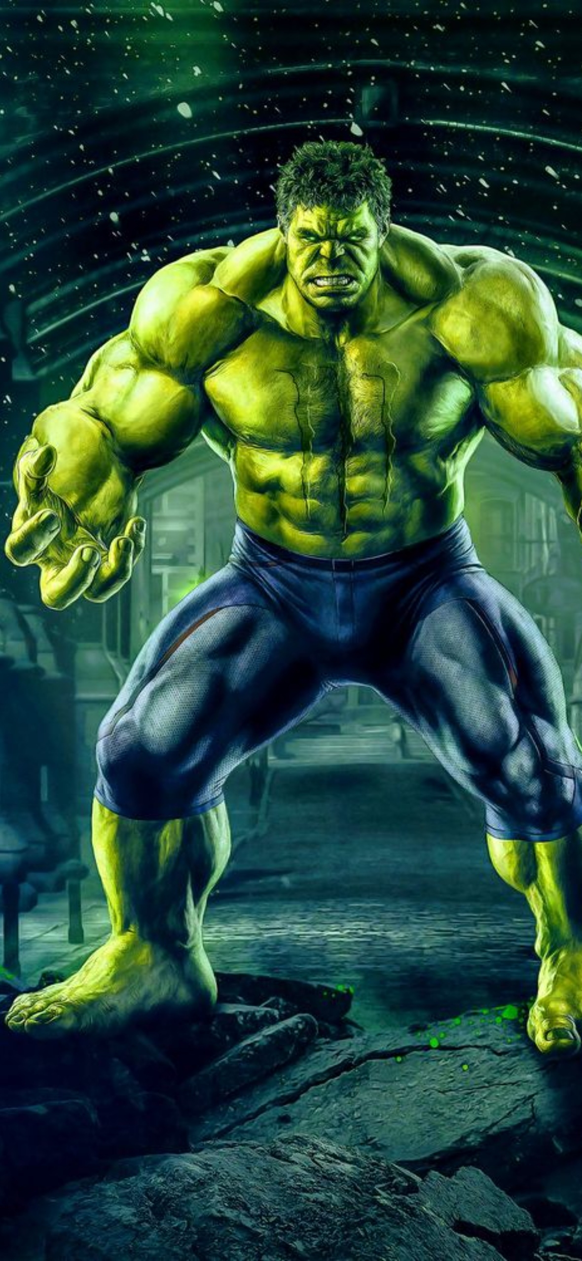 1180x2560 Best Hulk iPhone Wallpaper [ HQ ], Phone