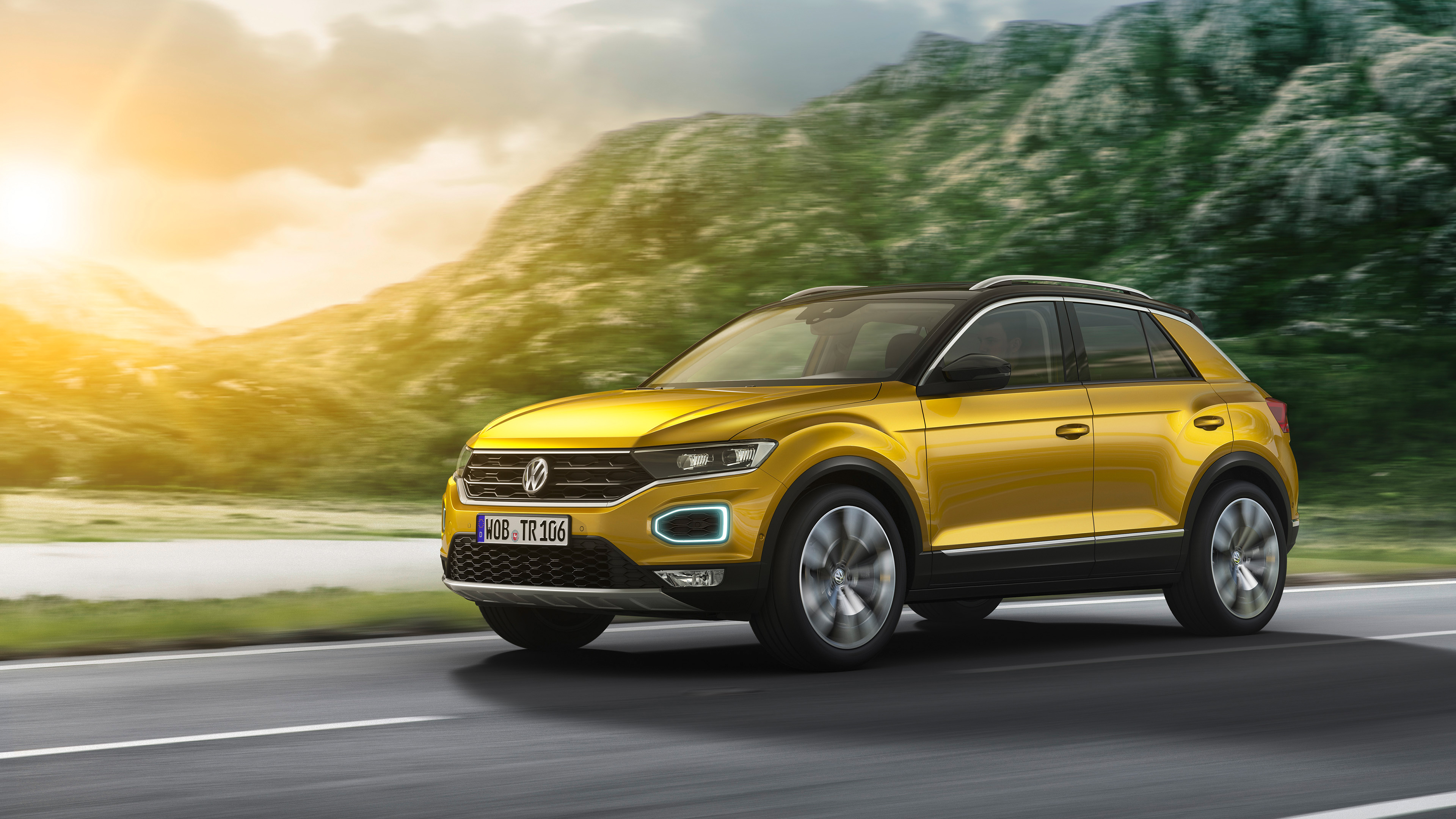 3840x2160 Volkswagen T Roc 4K Wallpaper. HD Car Wallpaper, Desktop