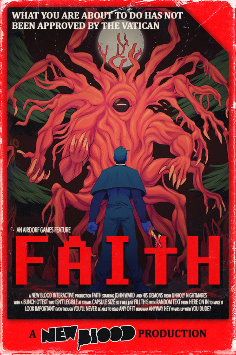 800x1200 Indie game FAITH Gets a Serious Upgrade in FAITH: The Unholy Trinity on Horror, Phone