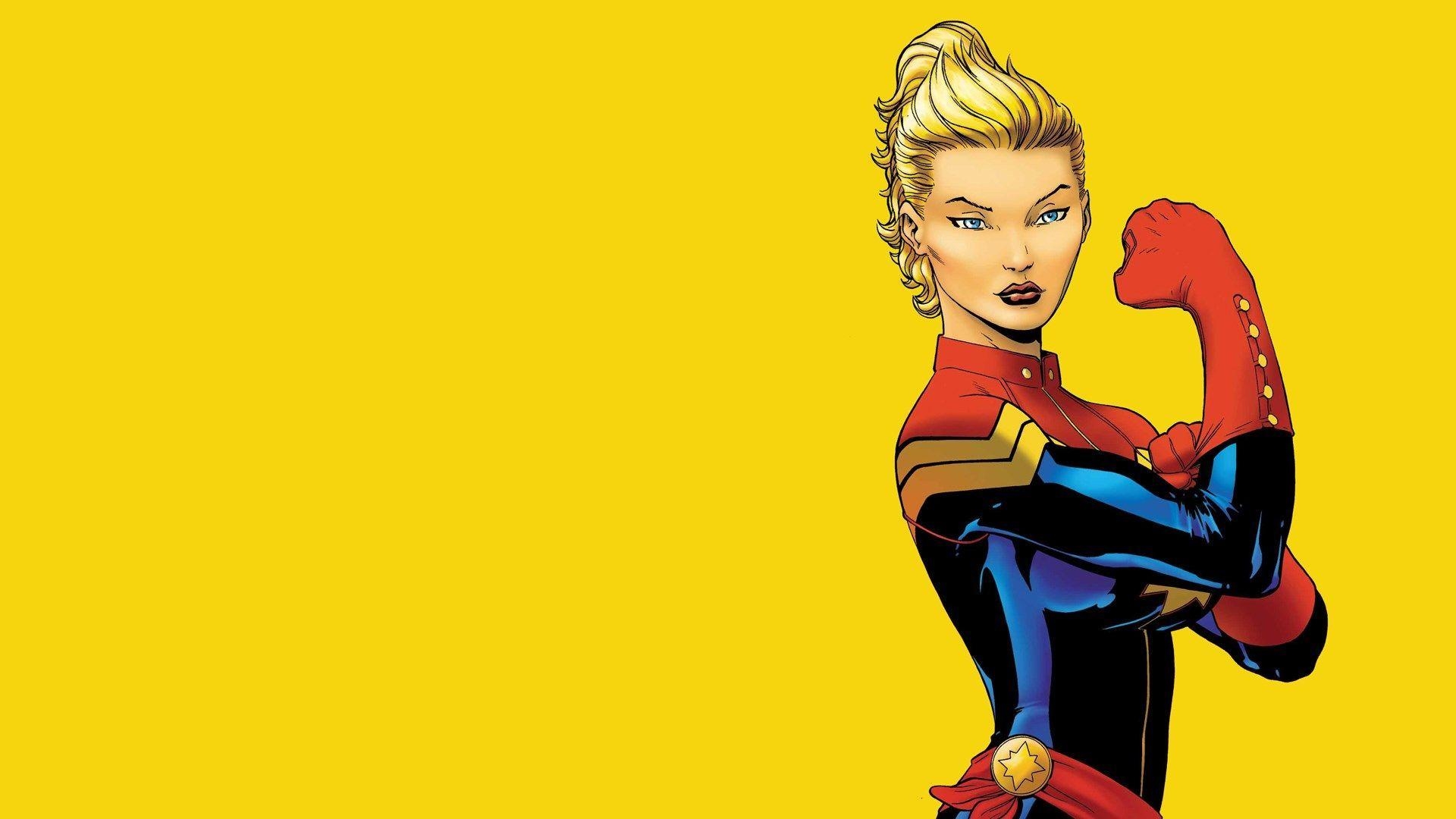 1920x1080 Windows Wallpaper Captain Marvel By Caldwell Birds 2017 03 22, Desktop