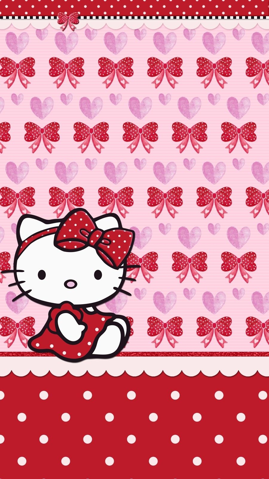 900x1600 valentine's_day #heart #love #wallpaper #iphone #theme #android #hello_kitty. Hello kitty wallpaper, Hello kitty background, Hello kitty image, Phone