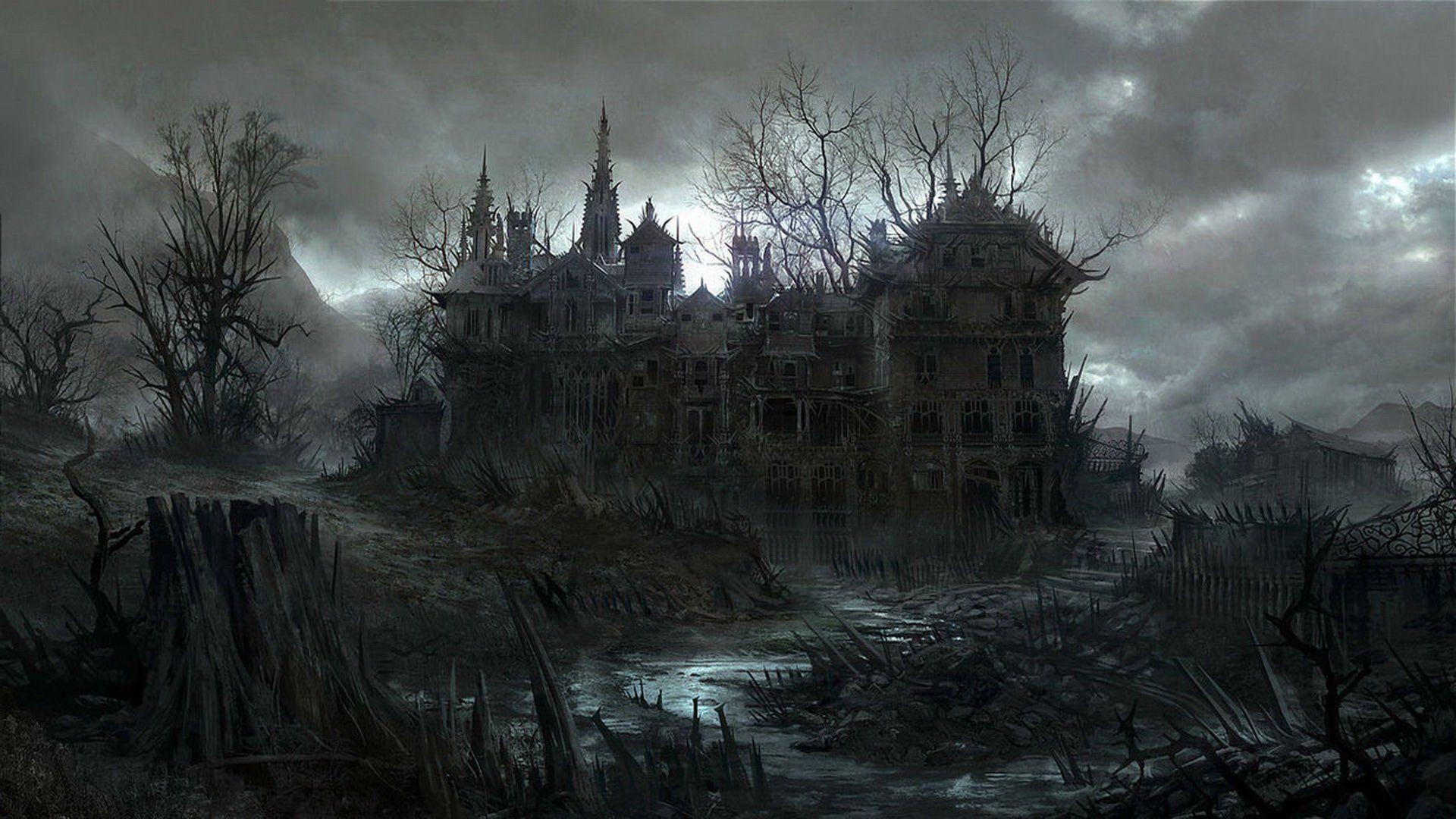 1920x1080 Haunted Castle Wallpaper Free Haunted Castle Background, Desktop