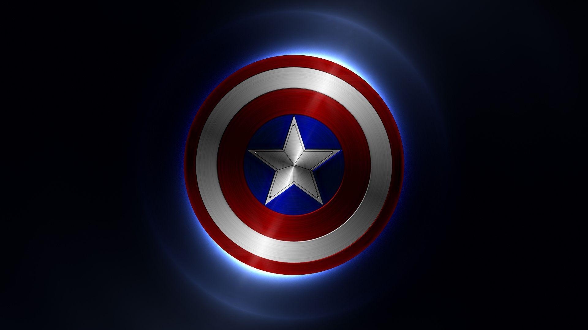 1920x1080 Captain America Shield Wallpaper HD, Desktop