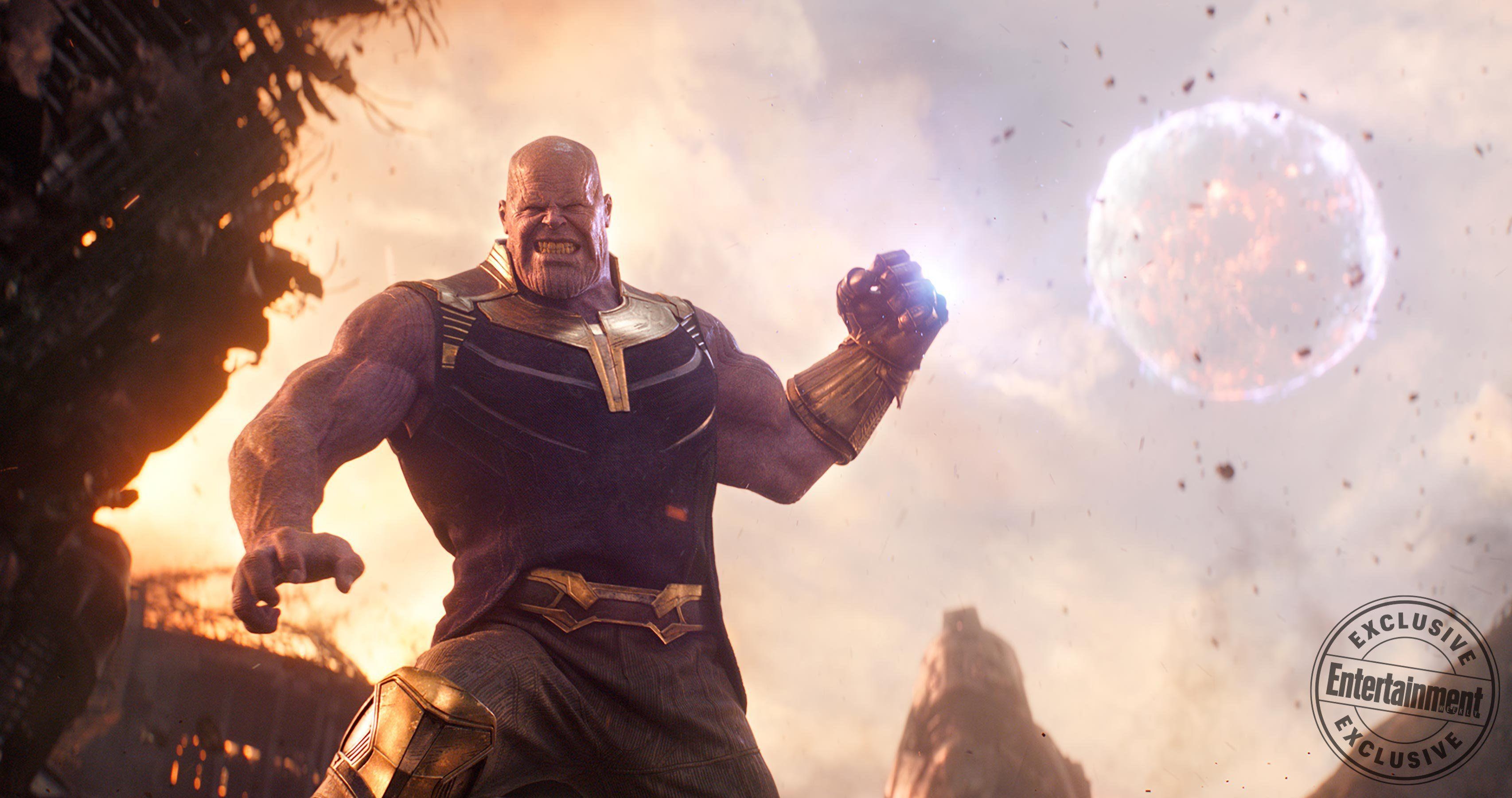 3420x1800 new image from 'Avengers: Infinity War' include Thanos throwing a, Desktop