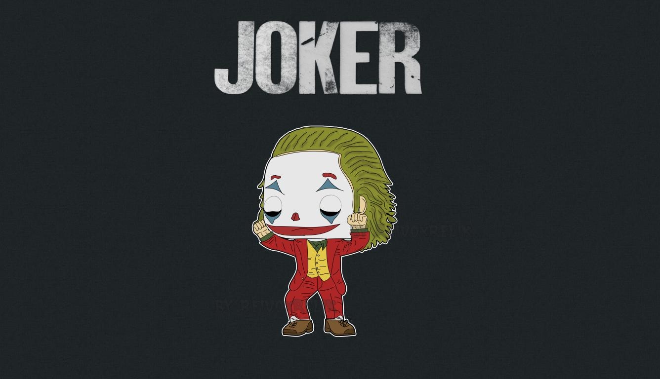 1340x770 Joker Cartoon Art HD Laptop Wallpaper, HD, Desktop