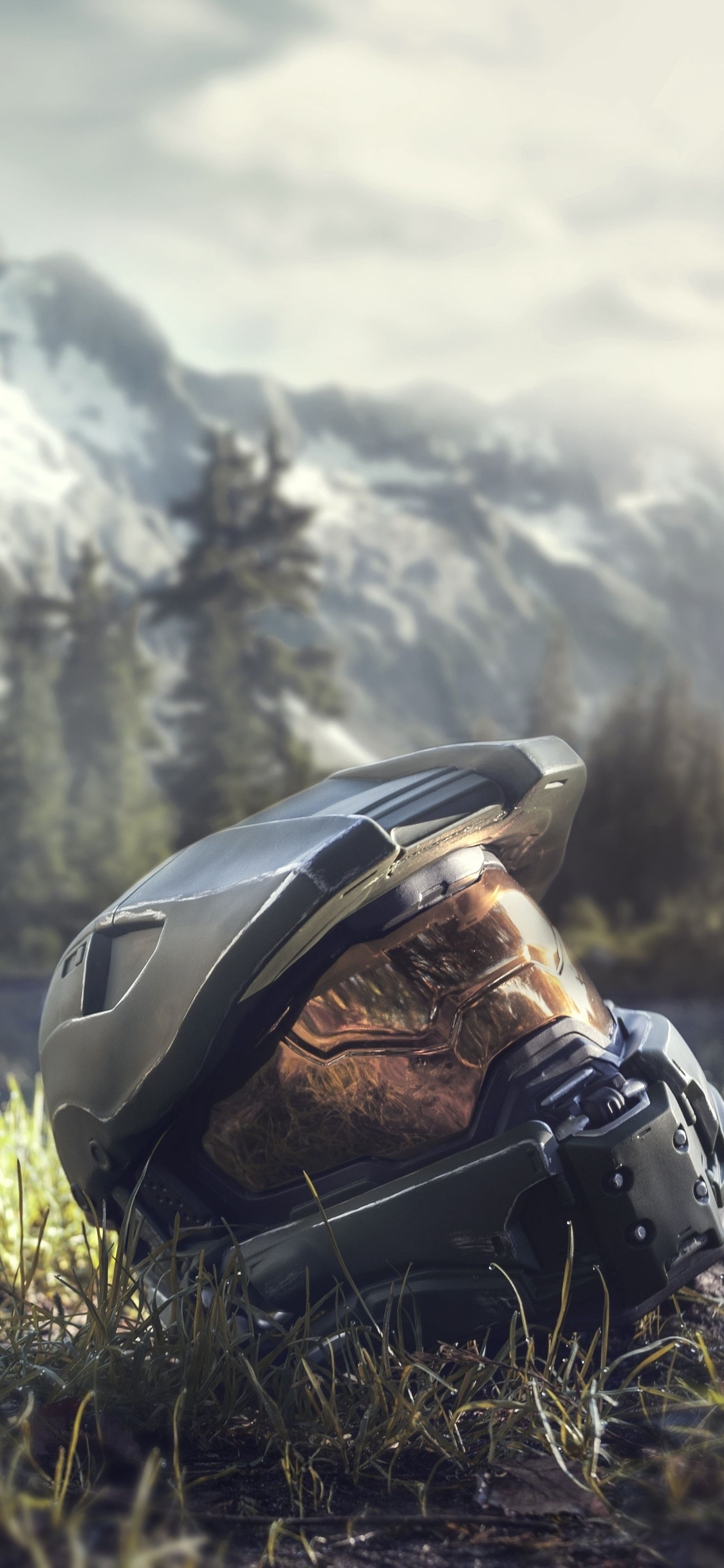 1130x2440 Master Chief Halo 4 Helmet iPhone XS, iPhone iPhone X HD 4k Wallpaper, Image, Background, Photo and Picture, Phone