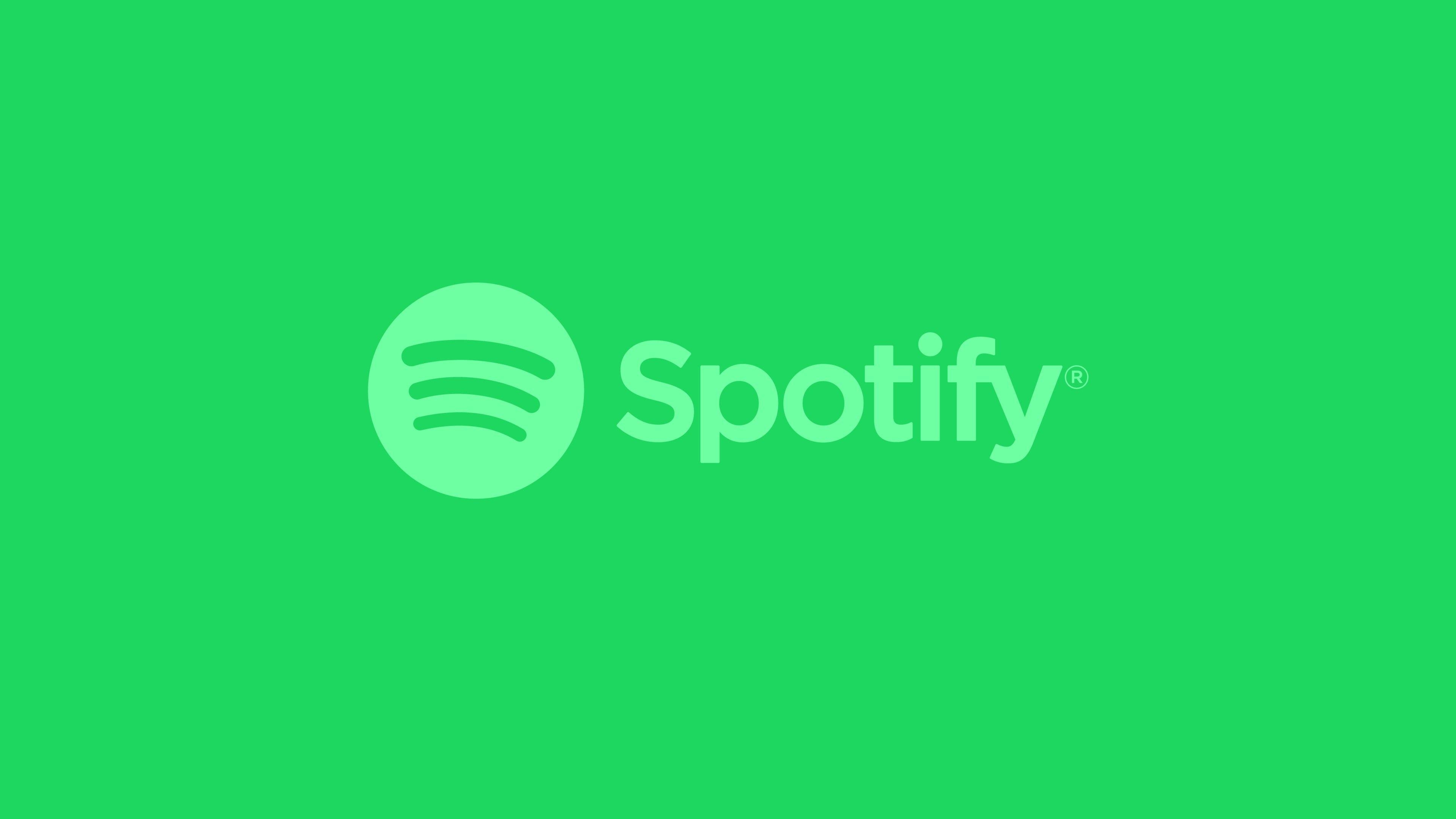 3840x2160 Download Spotify Logo 4k HD 4k Wallpaper In 2048x1152 Screen, Desktop