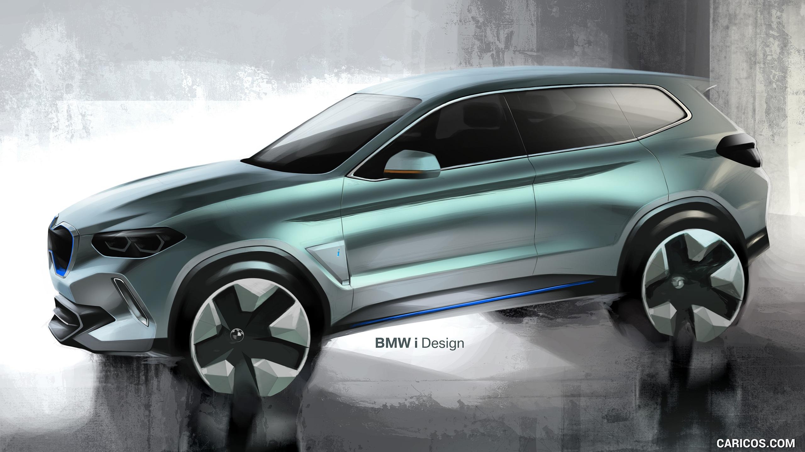 2560x1440 BMW iX3 Concept Sketch. HD Wallpaper, Desktop