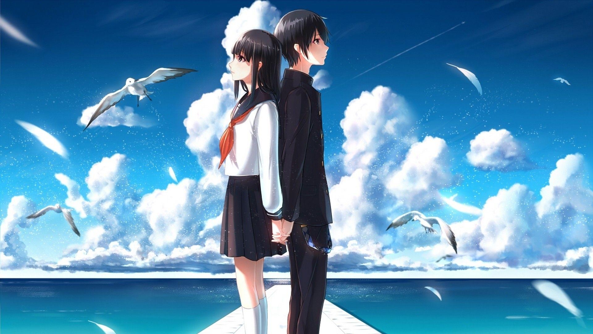 1920x1080 Romantic Anime Wallpaper, Desktop