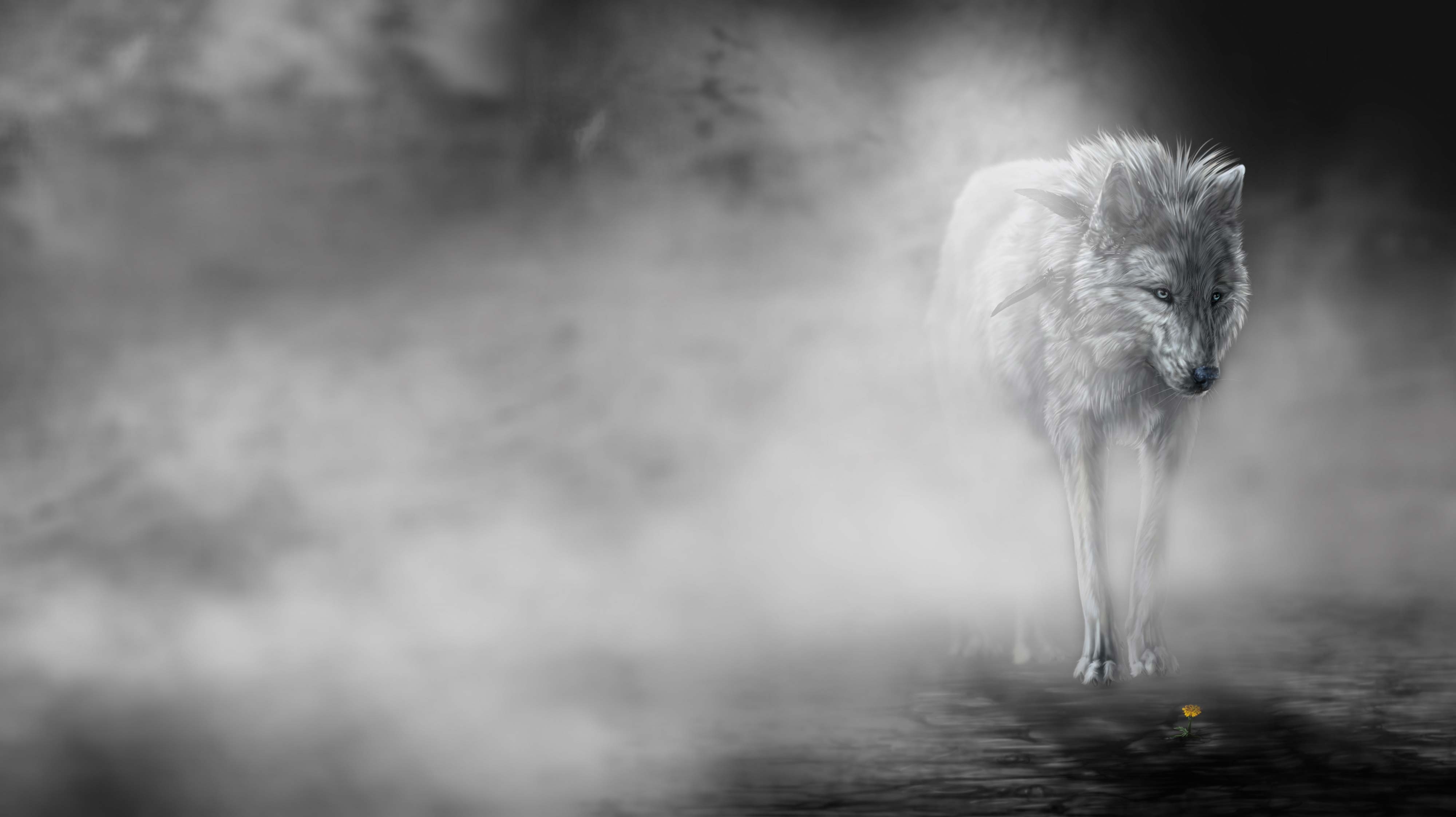 4000x2250 Iron Wolf Background. Beautiful Wolf Wallpaper, Awesome Wolf Wallpaper and Pretty Wolf Wallpaper, Desktop