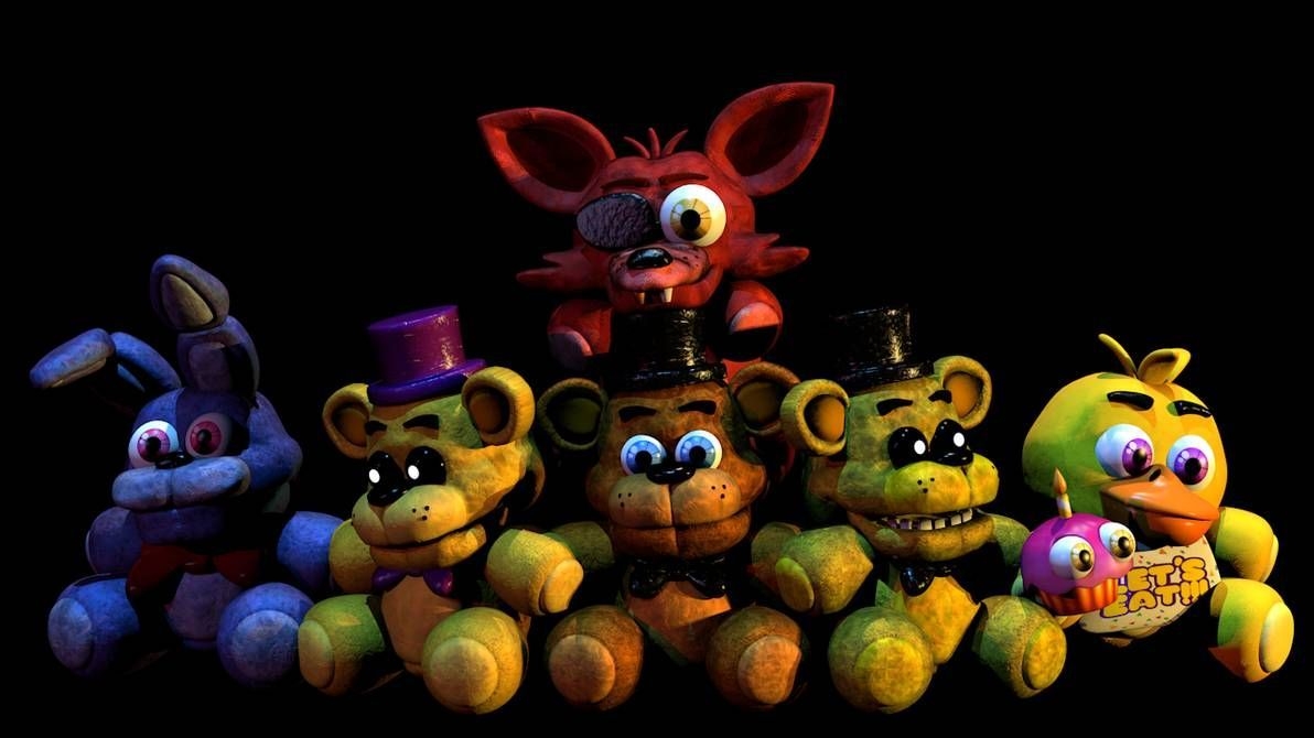 1200x670 Plushies Gang. Fnaf drawings, Fnaf wallpaper, Fnaf art, Desktop