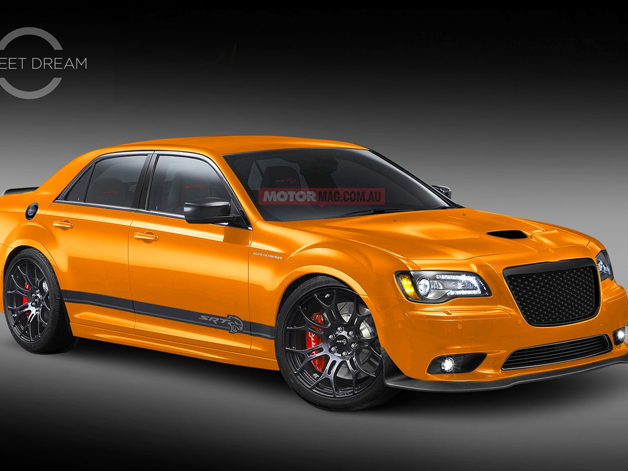 2050x1540 MOTOR Sweet Dream: Chrysler 300 SRT Hellcat, Desktop