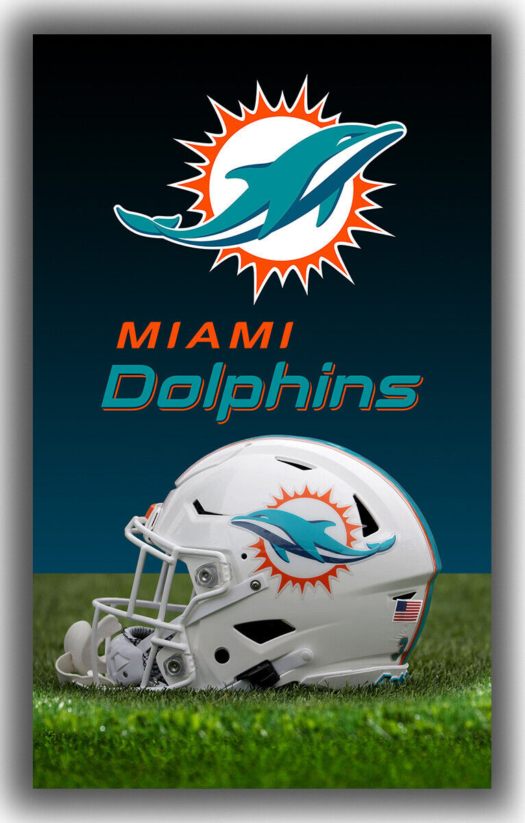 770x1200 Miami Dolphins Football Team Memorable Flag 90x150cm 3x5ft Helmet Best Banner, Phone